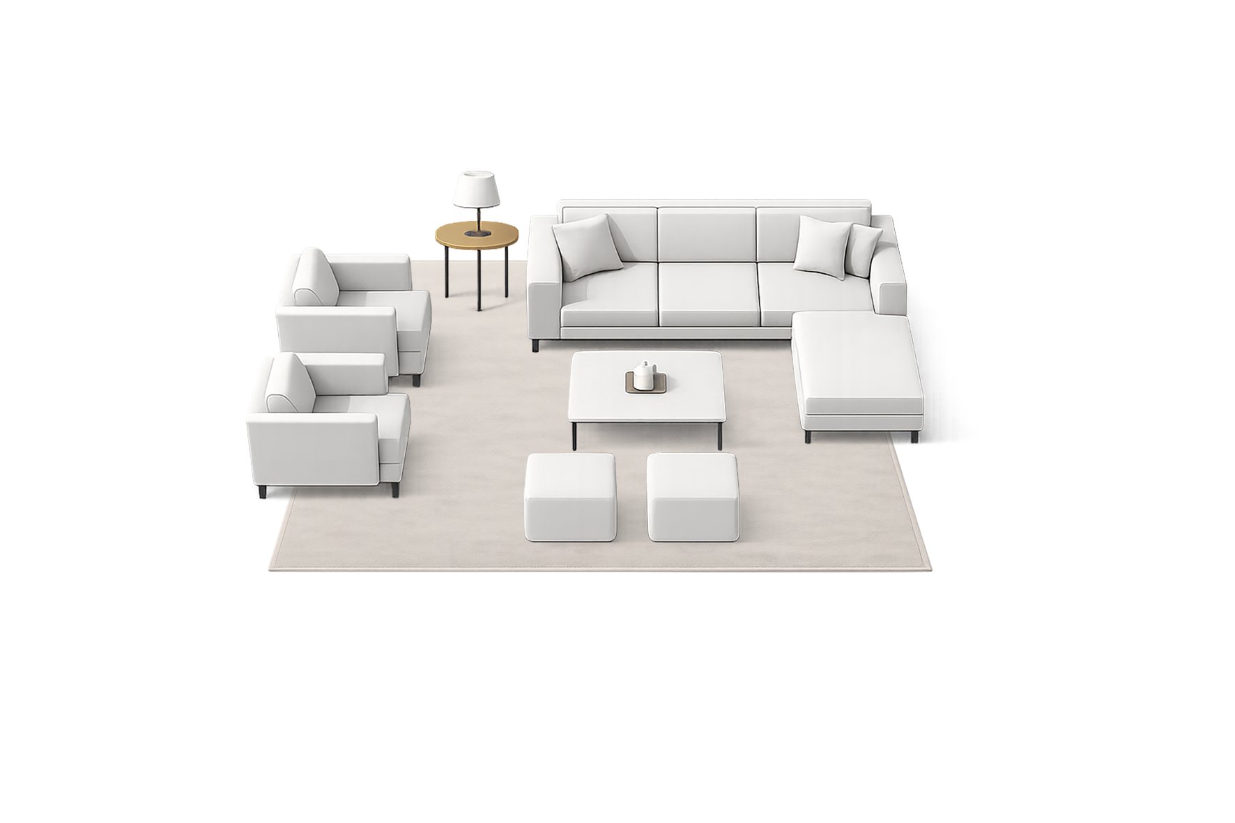 Zona living - esempio B