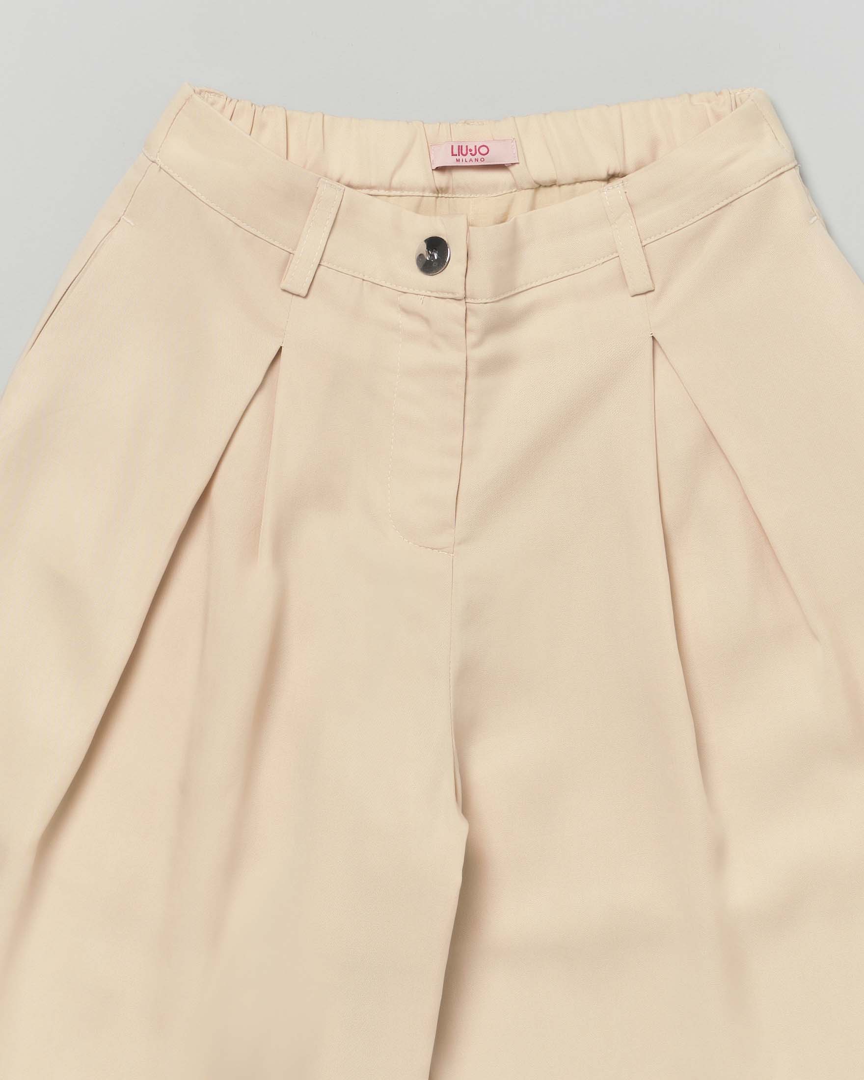 Bermuda Liu Jo color sabbia con pinces image