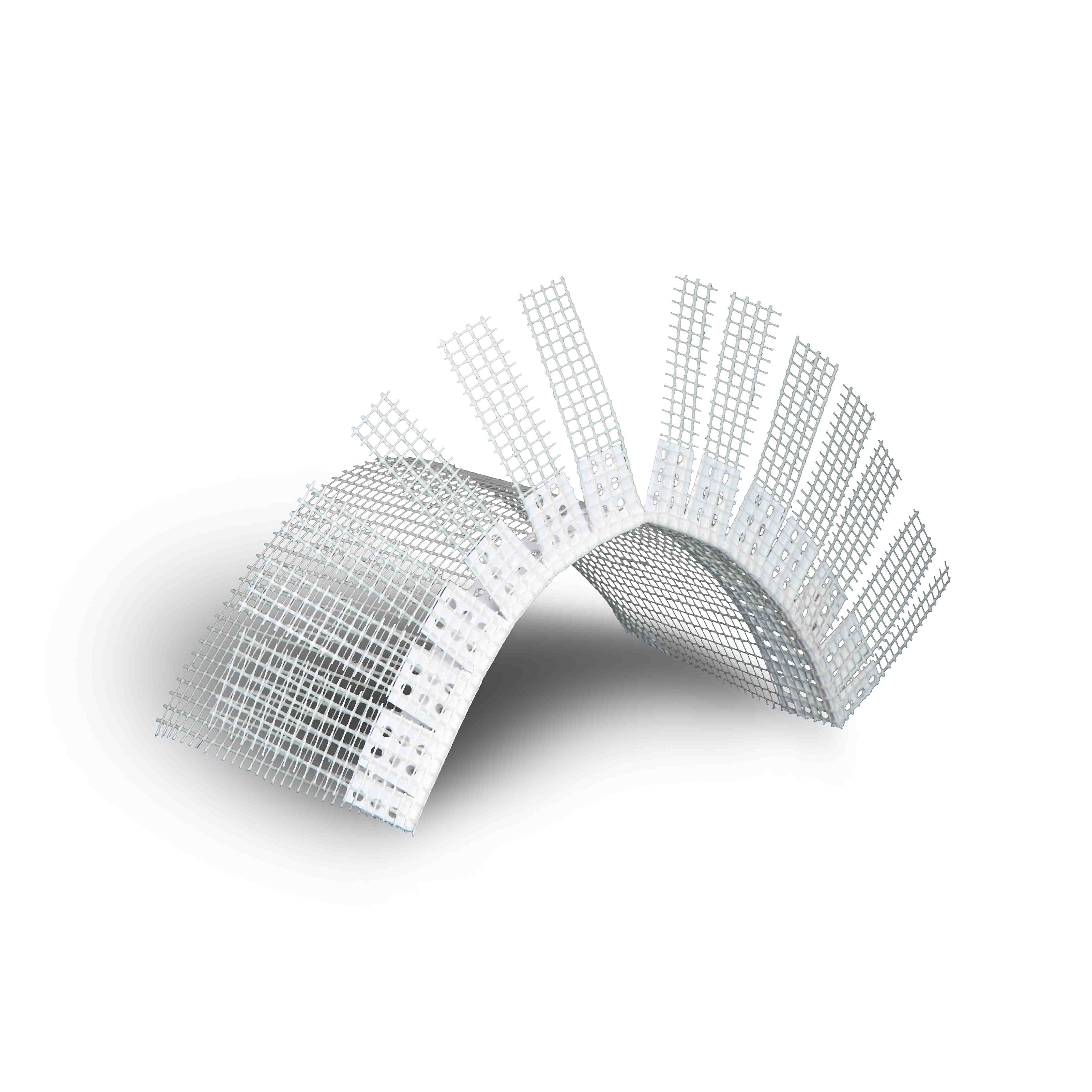 Angolare PVC con rete ad arco