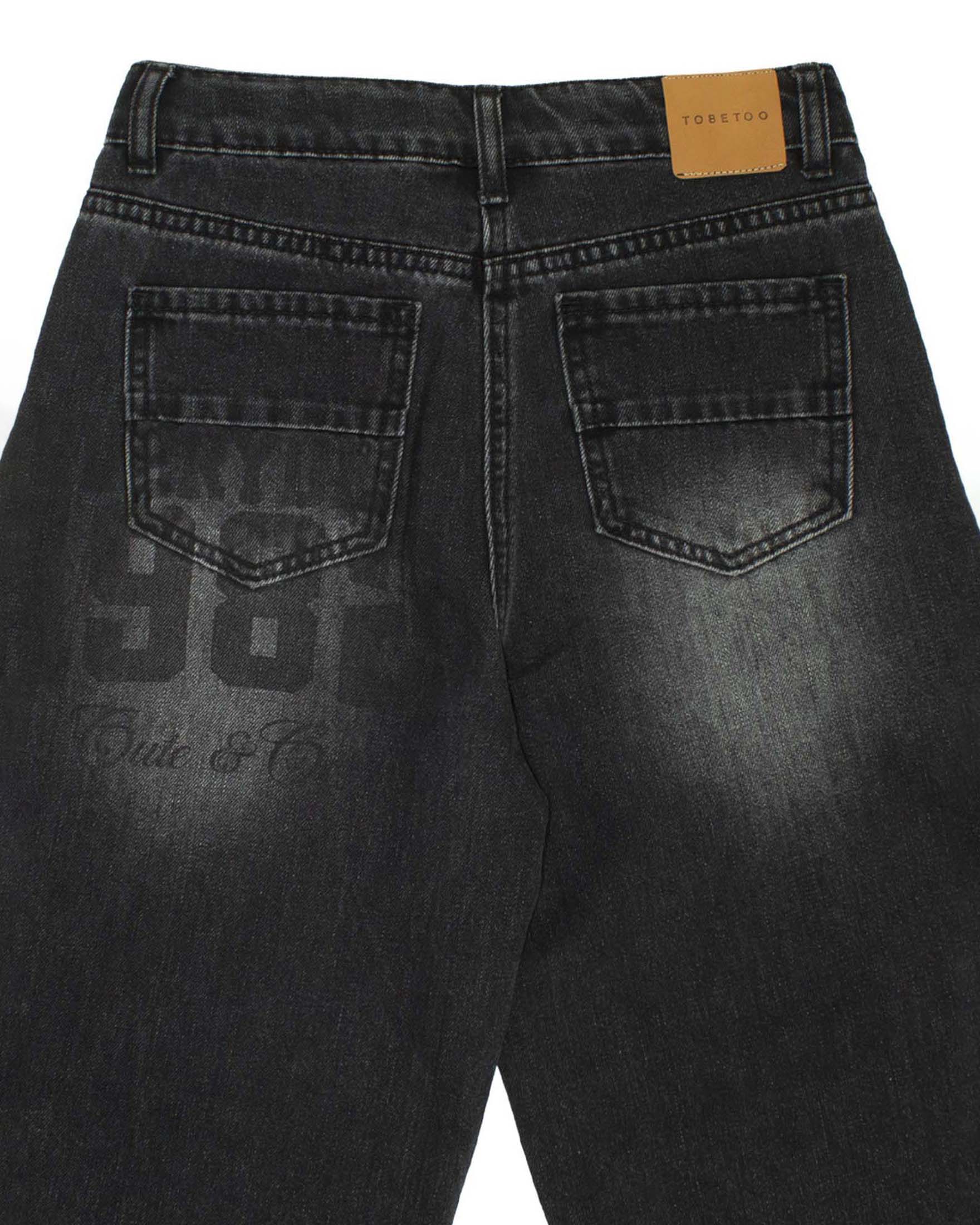 Bermuda To be Too wide leg in denim image