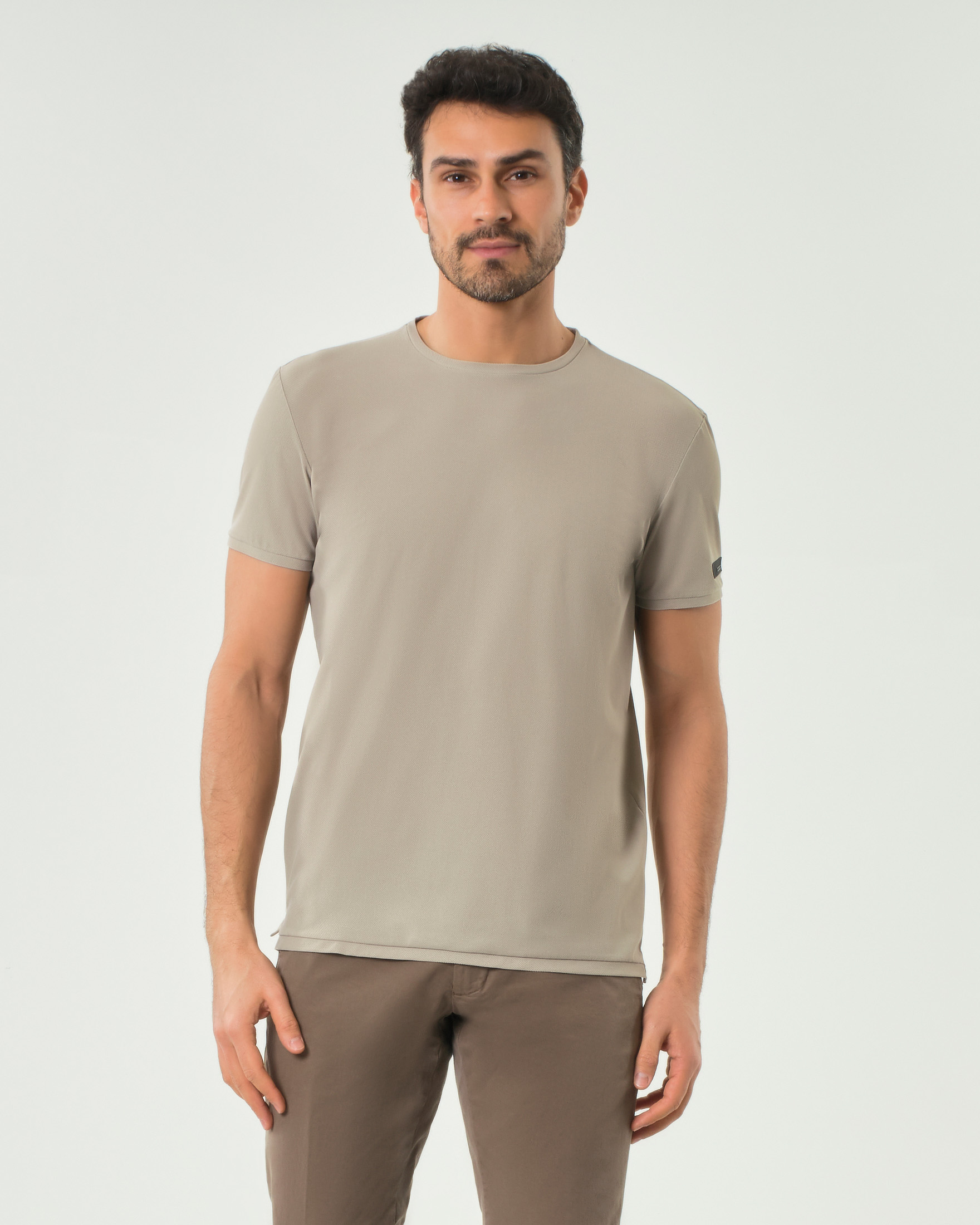 T-shirt R.R.D. Techno Wash Piquè sabbia