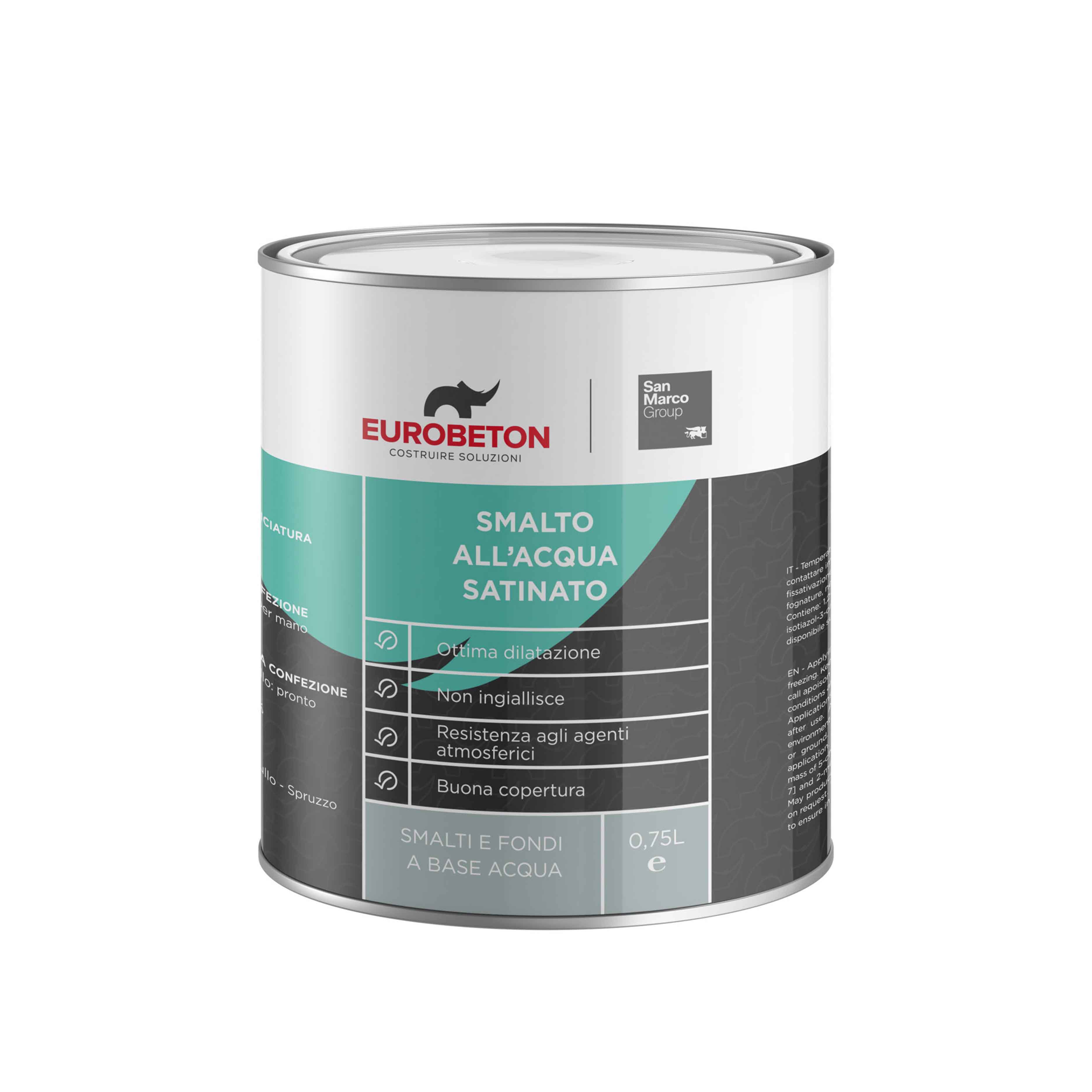 SMALTO ALL'ACQUA SATINATO