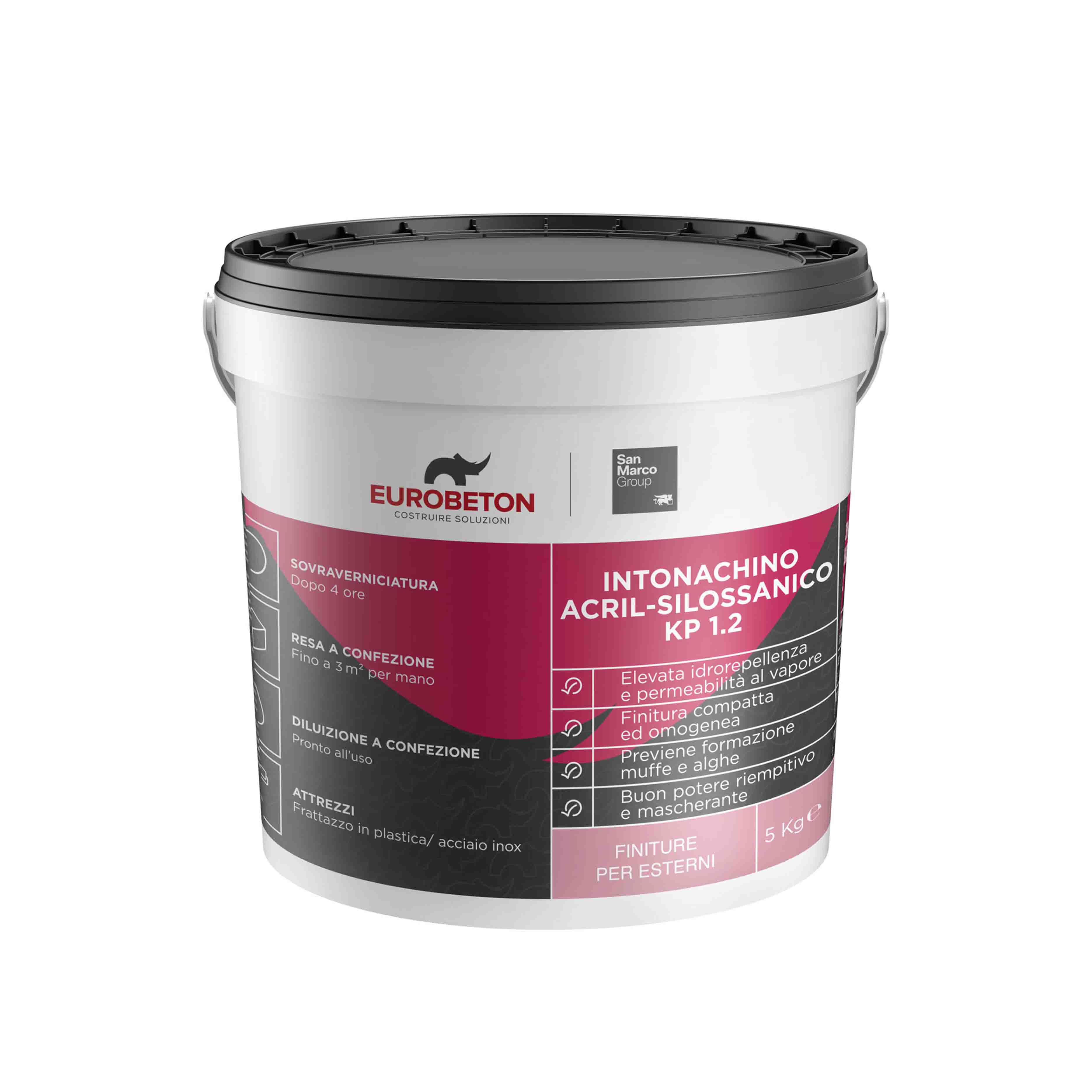 INTONACHINO ACRIL-SILOSSANICO KP 1.2