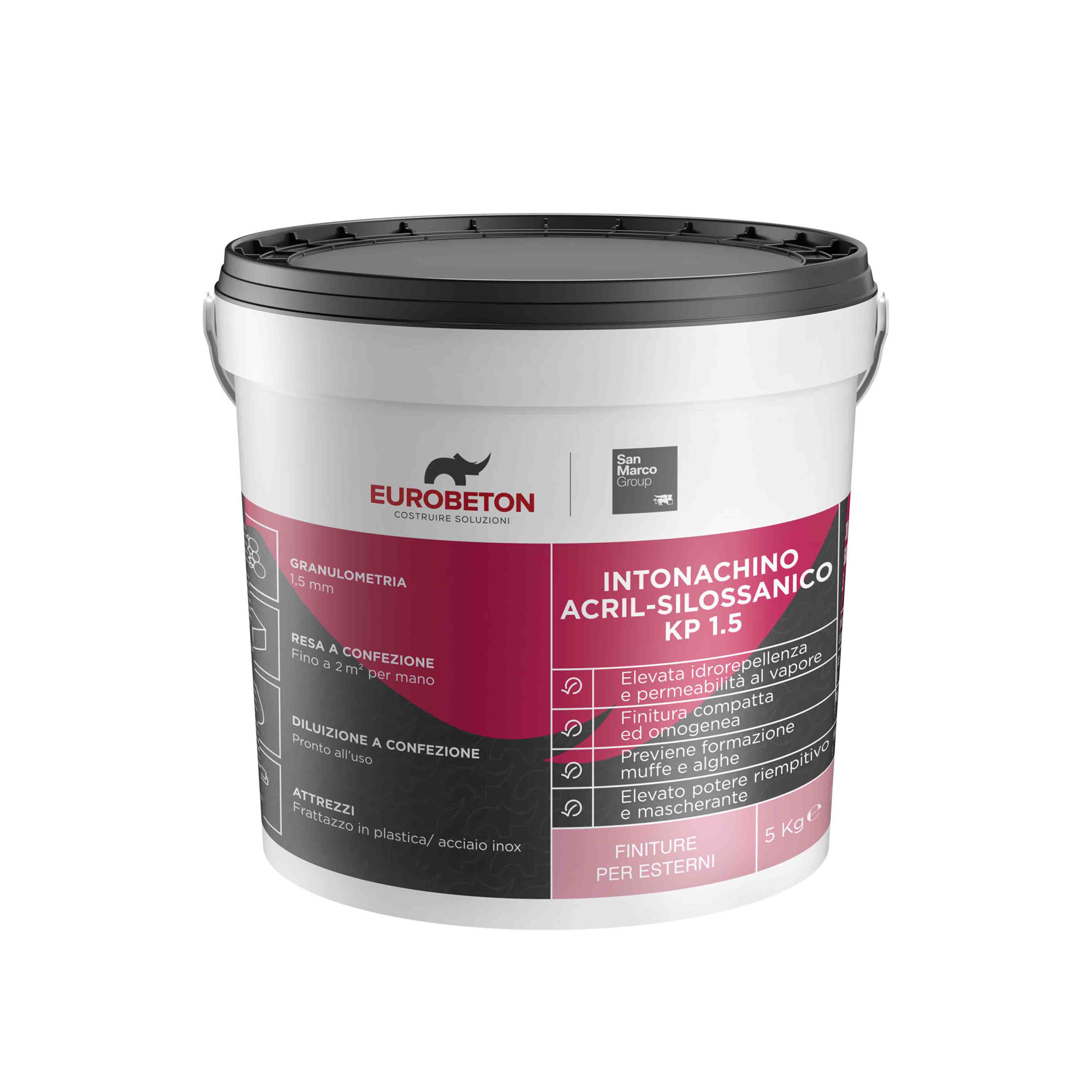 INTONACHINO ACRIL-SILOSSANICO KP 1.5