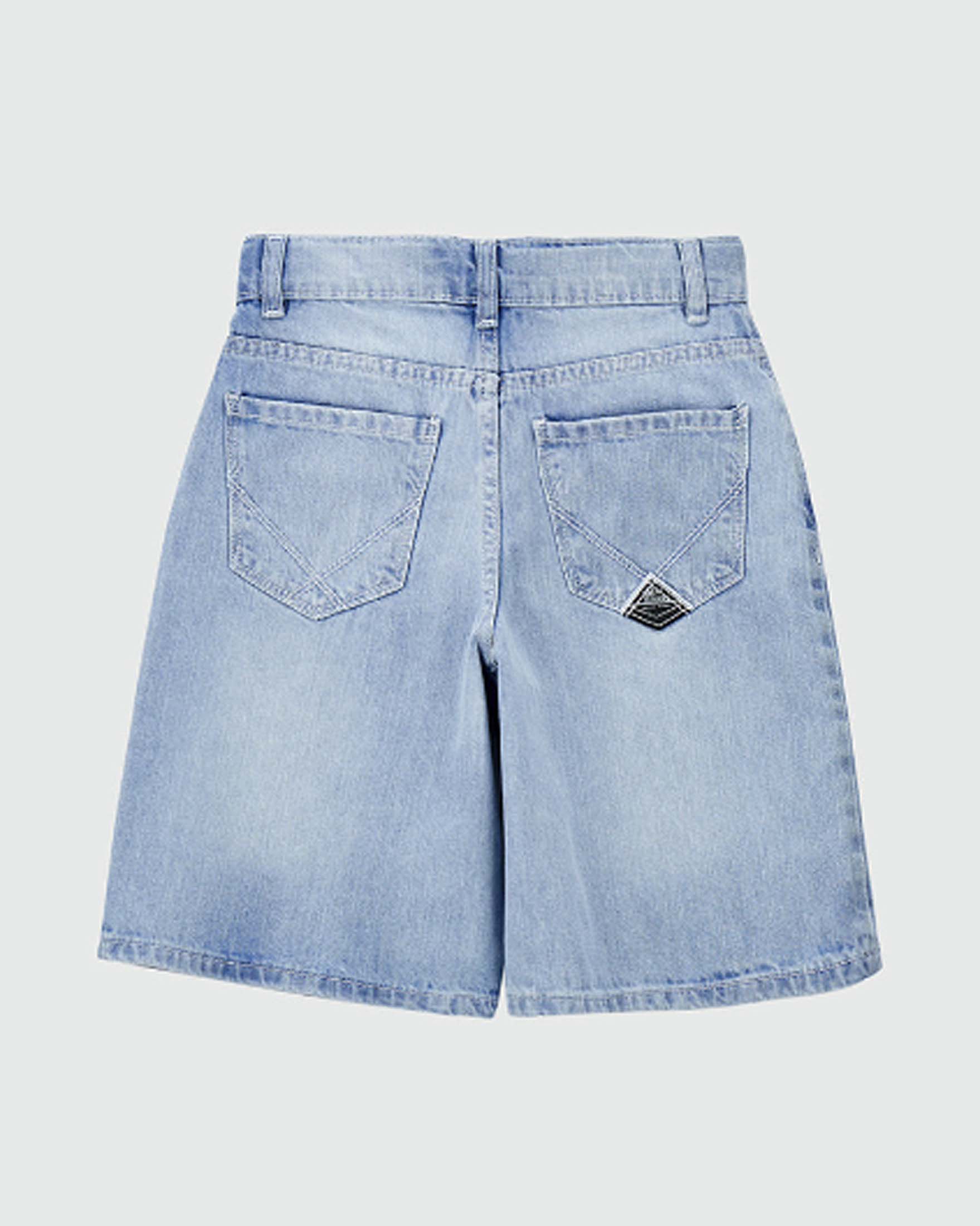Jorts Roy Roger's lavaggio chiaro stone washed in puro cotone image
