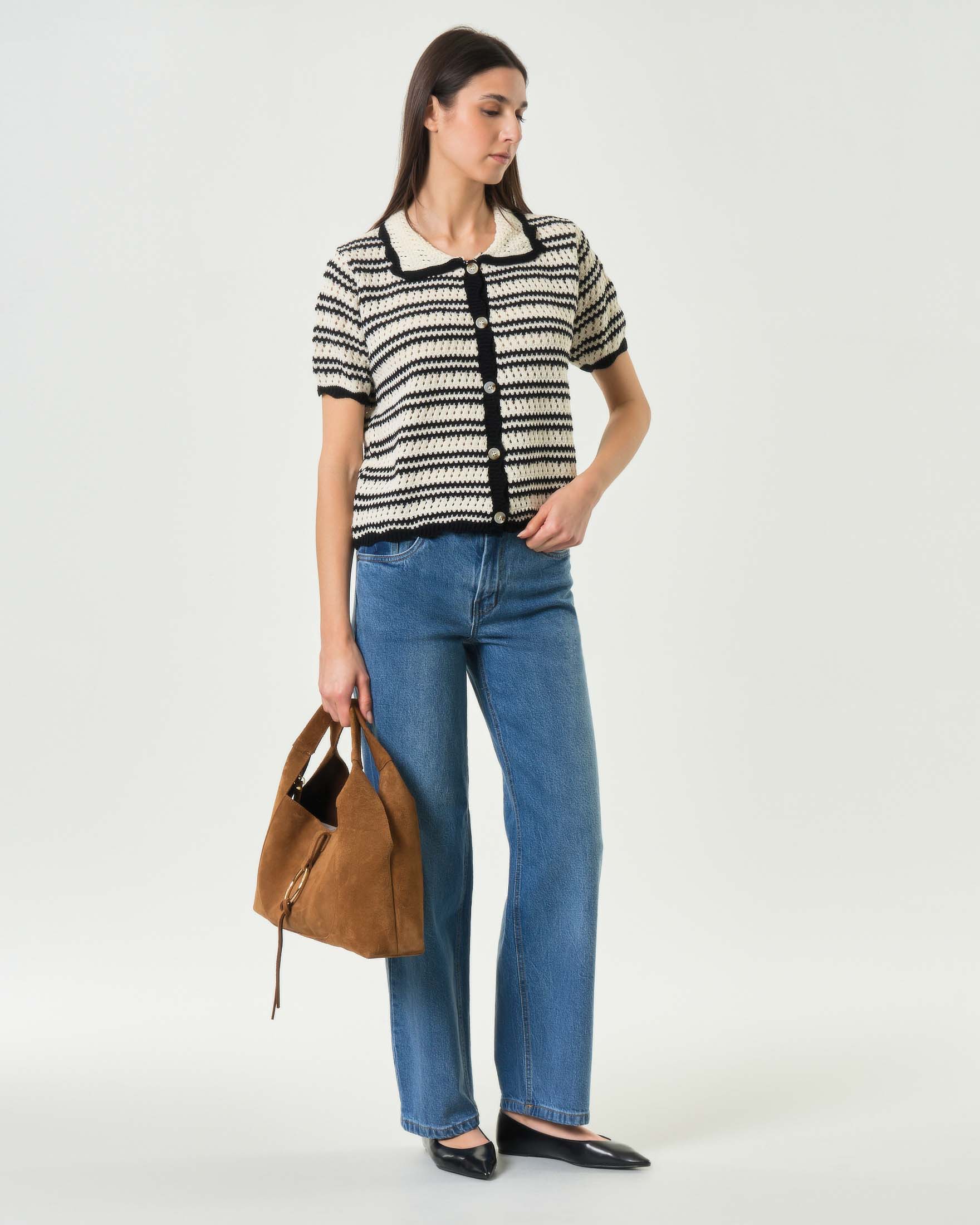 Jeans baloon Hlo! lavaggio super stone wash in cotone stretch