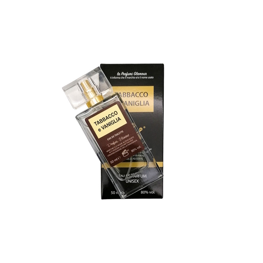 Glamour Profumo Eau de Toilette Tabacco & Vaniglia 50 Ml