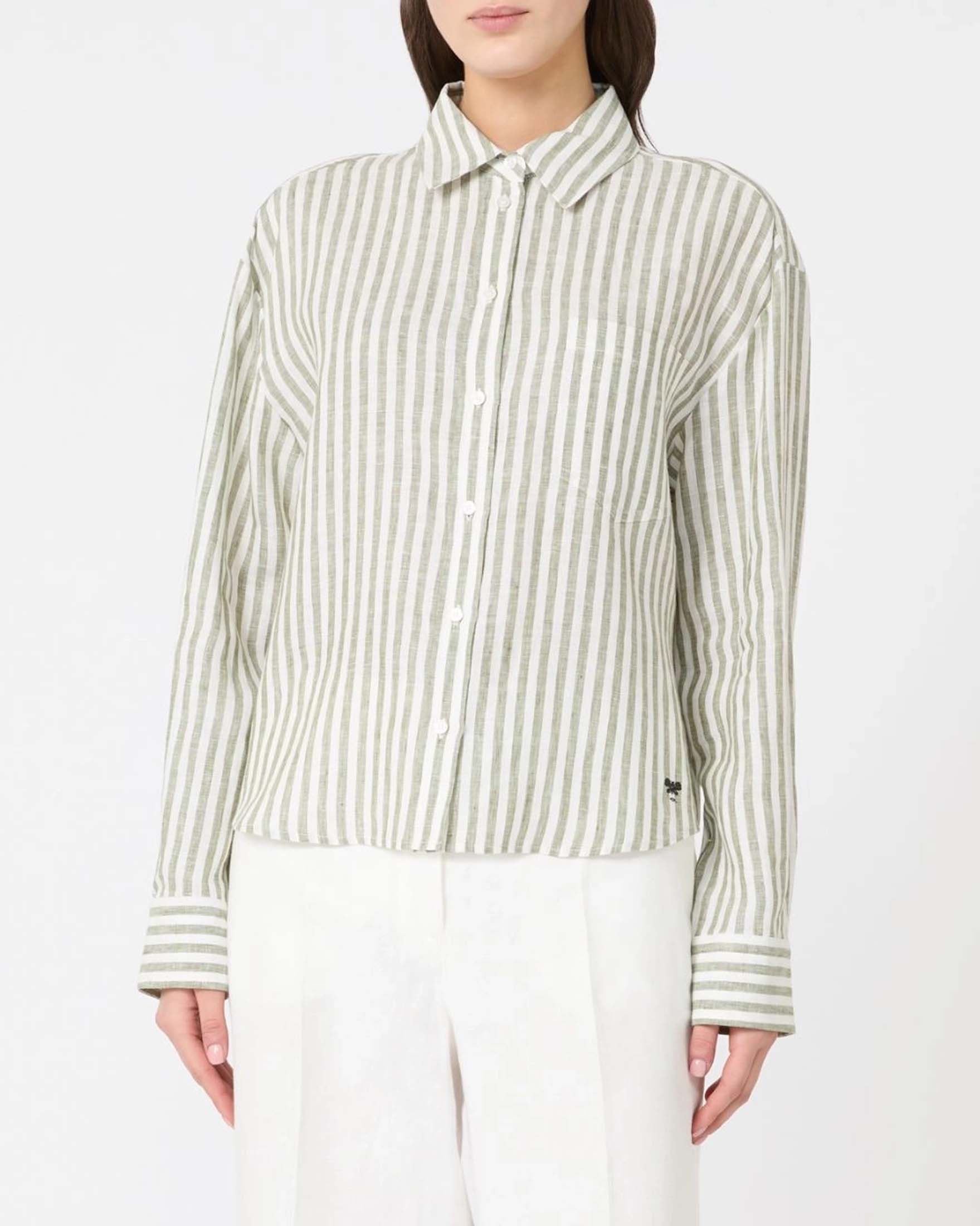 PIECES Pcbeatrice LS Top BC - Camicia Donna In Tessuto Morbido, Vestibilità Regolare, Look Elegante - 3