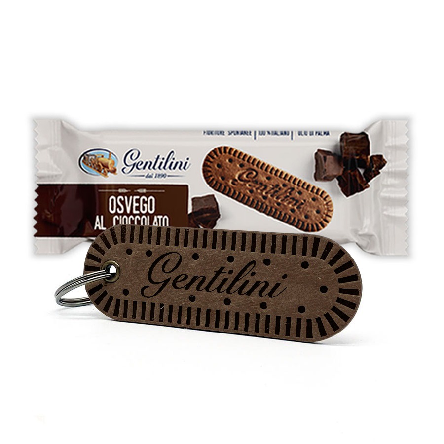 Elvis Lives X Gentilini - Portachiavi Cacao