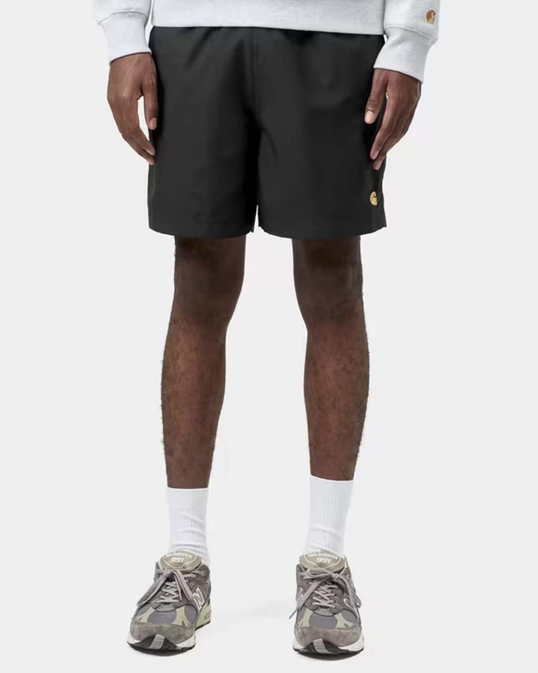 Boxer mare Chase Swim Trunks Carhartt nero image