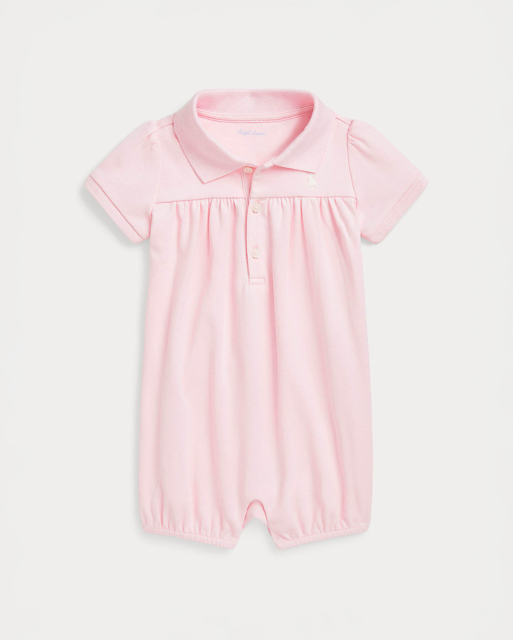 Pagliaccetto rosa Polo Ralph Lauren modello polo in puro cotone