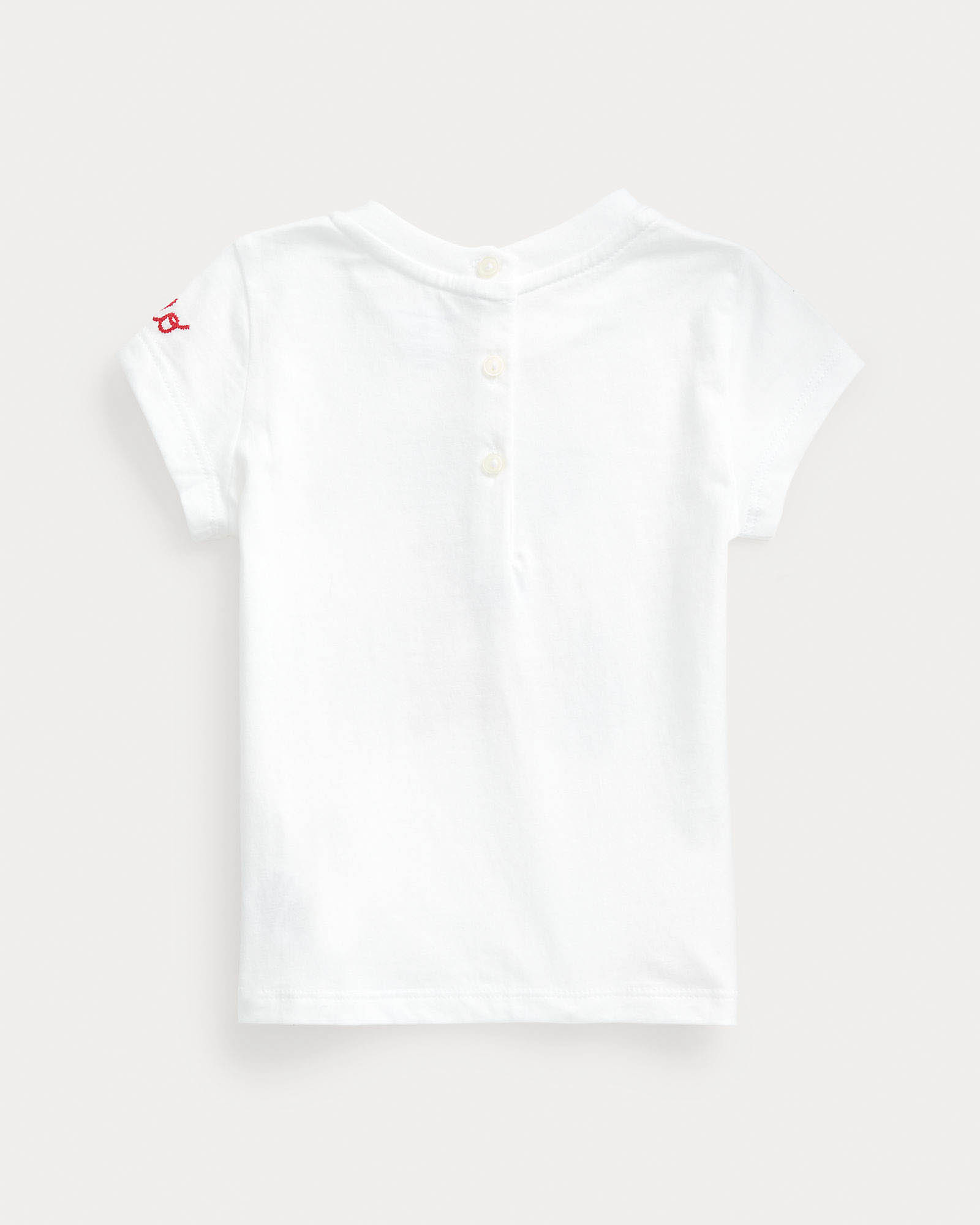 T-shirt bianca Polo Ralph Lauren con stampa Polo Bear image