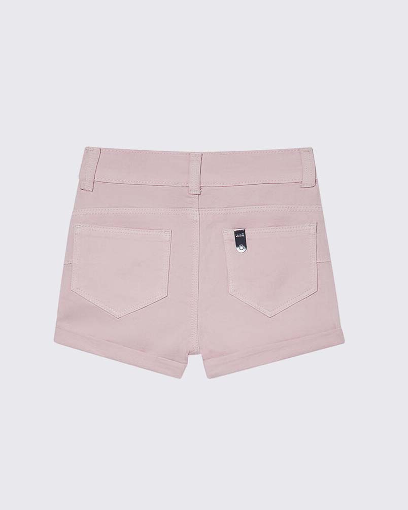 Short rosa Liu Jo in drill modello cinque tasche image
