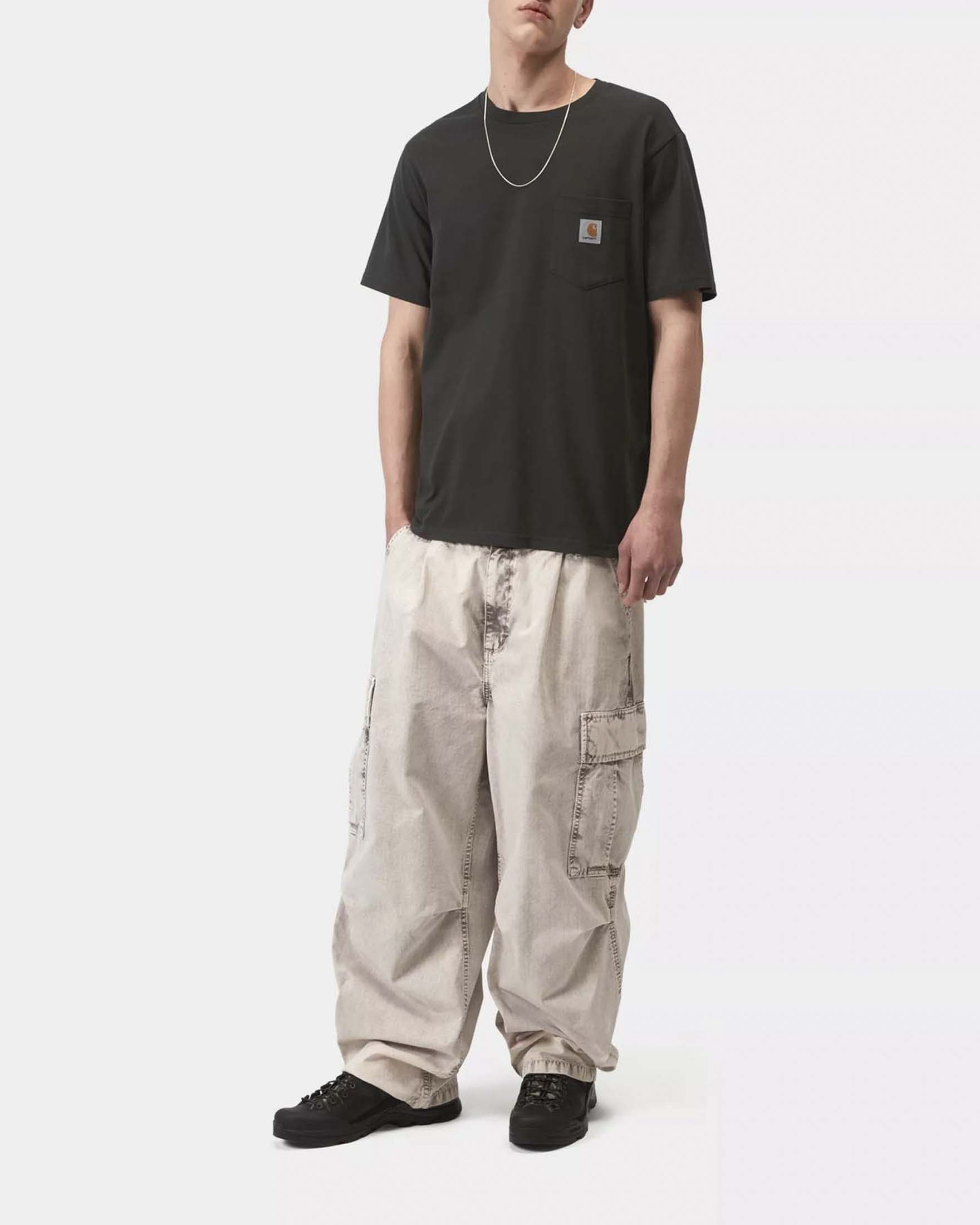 T-shirt lavagna mezza manica Pocket Carhartt regular-fit in jersey di cotone