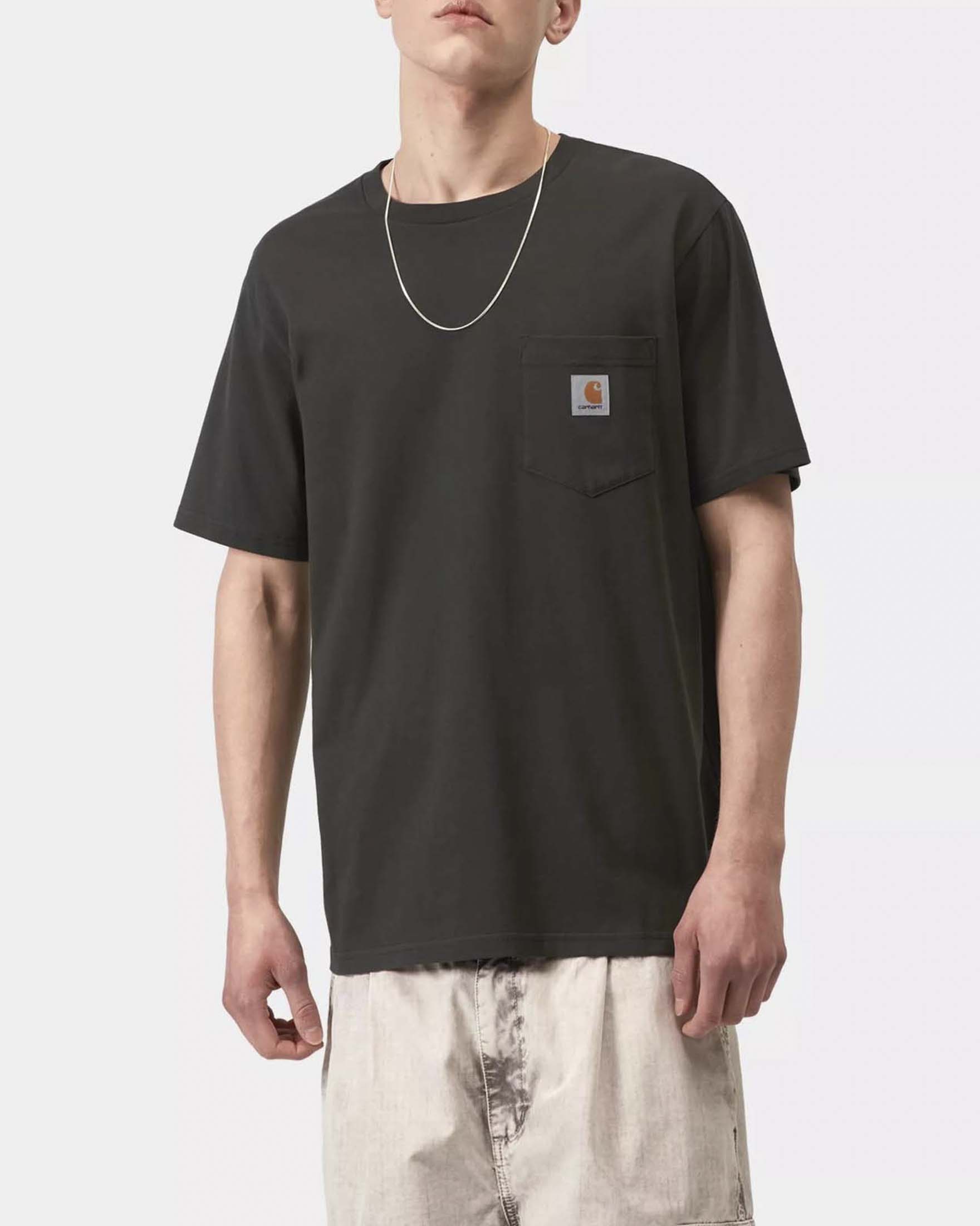 T-shirt lavagna mezza manica Pocket Carhartt regular-fit in jersey di cotone image