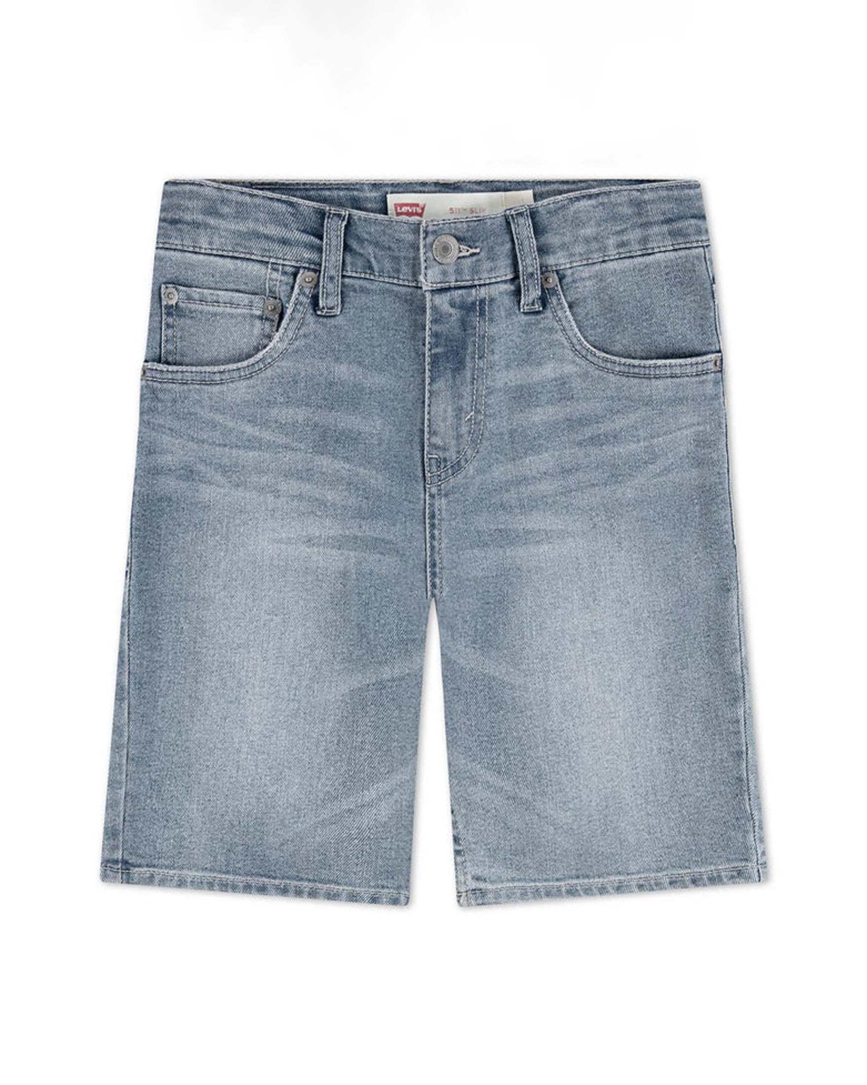 Bermuda Levi's in denim lavaggio chiaro stone washed