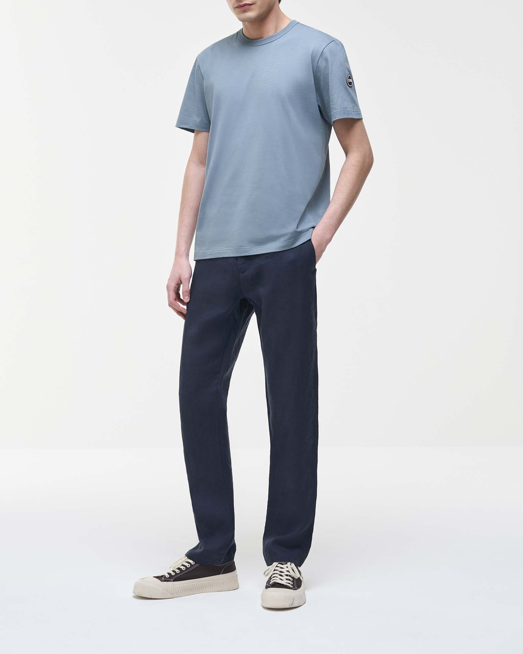 T-shirt avio mezza manica Colmar Originals in jersey di puro cotone