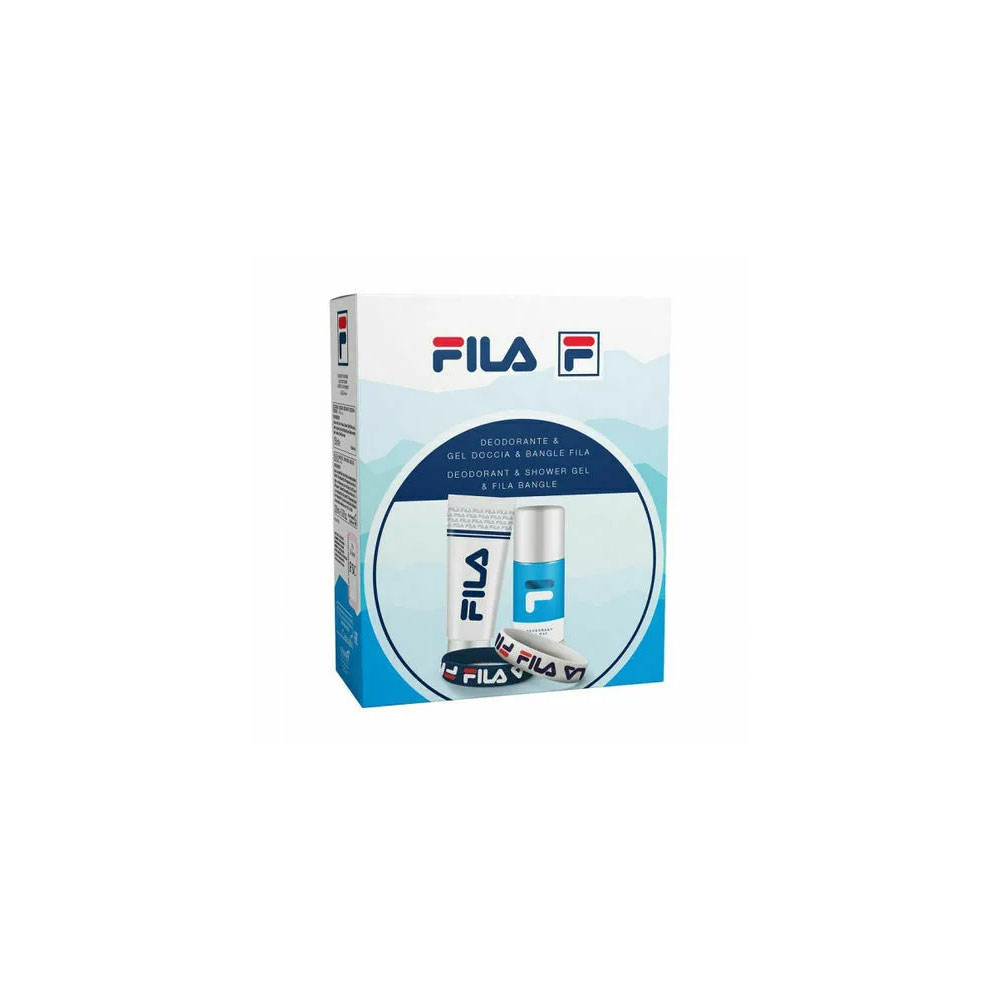 Fila Cofanetto Uomo Deodorante Gel Doccia e Bangle