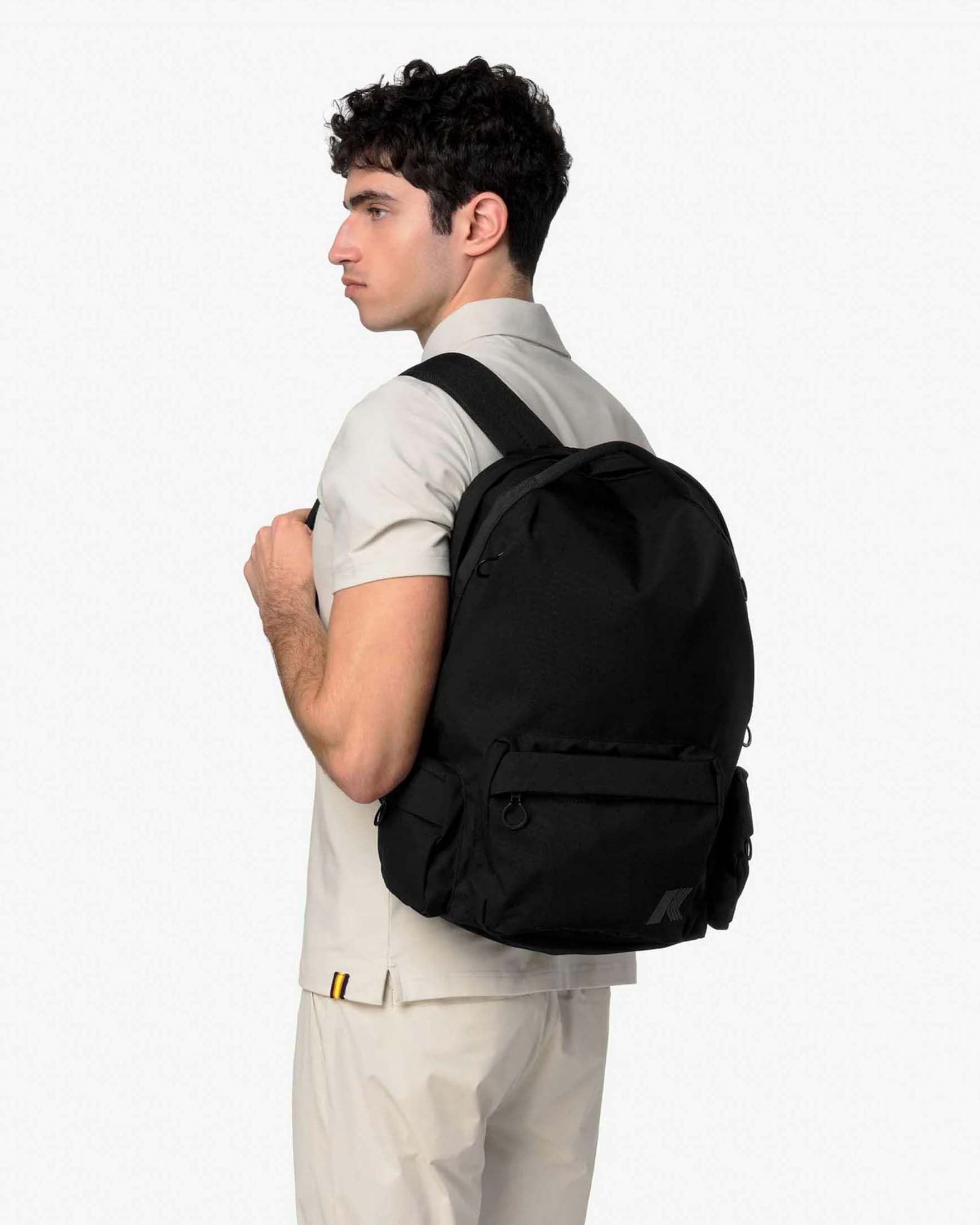 Zaino Anais K-way nero in cordura di nylon image