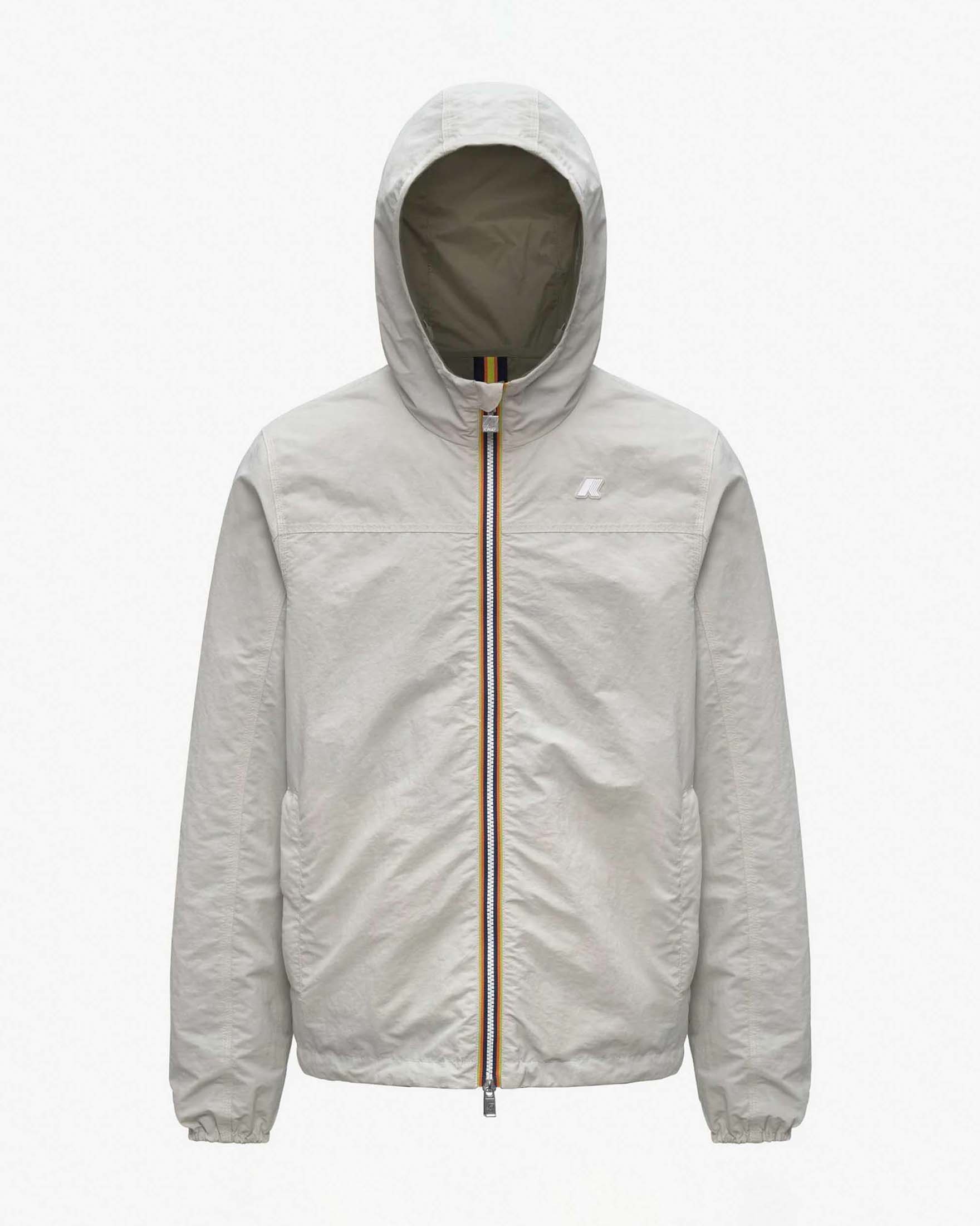 K-way Jake Cotton gesso reversibile in verde militare
