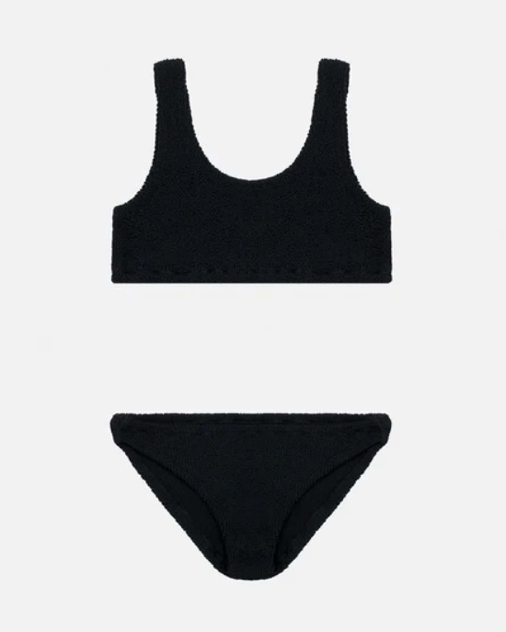 Bikini a bralette Baker MC2 Saint Barth nero