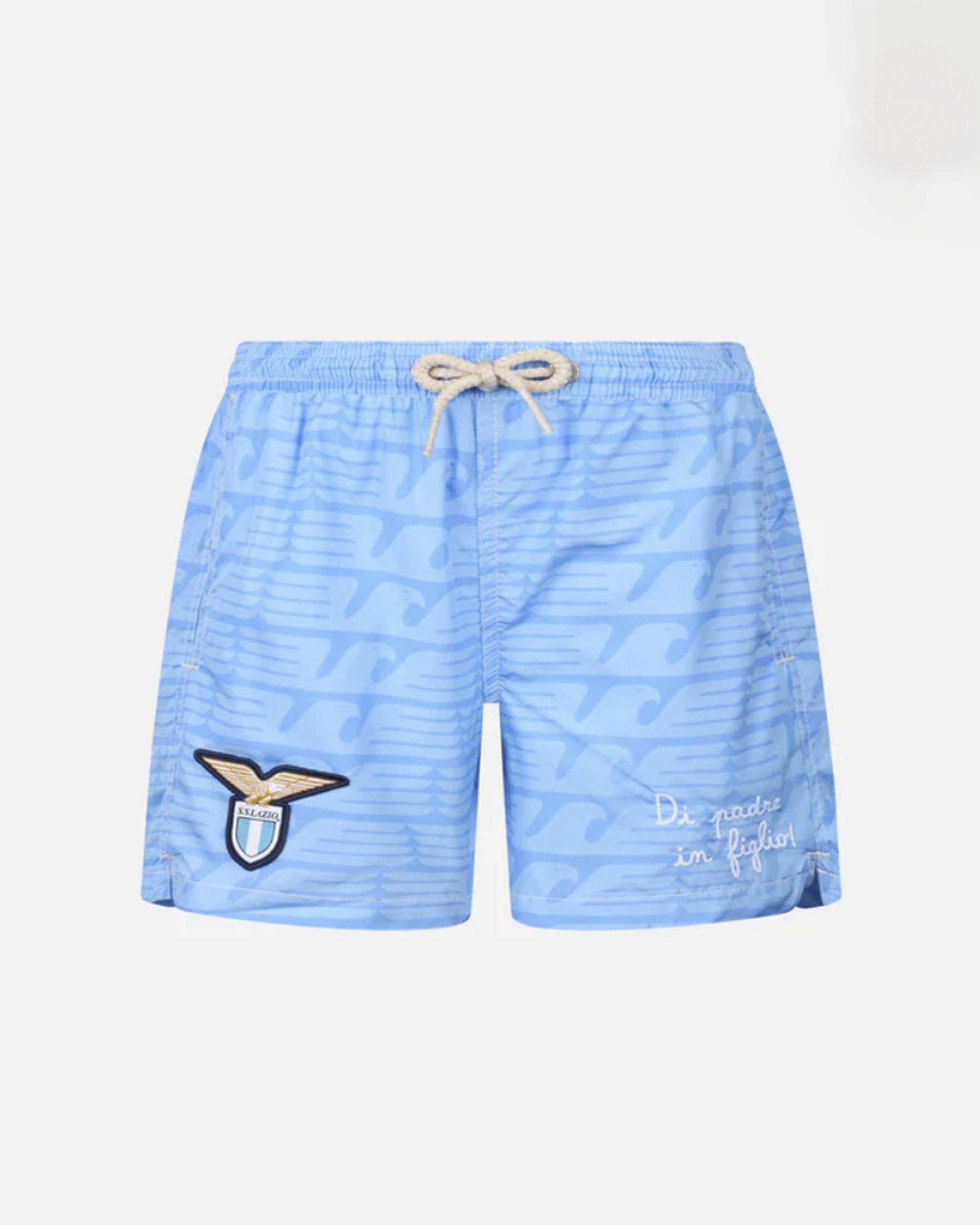 Boxer mare MC2 Saint Barth azzurro a tema Lazio