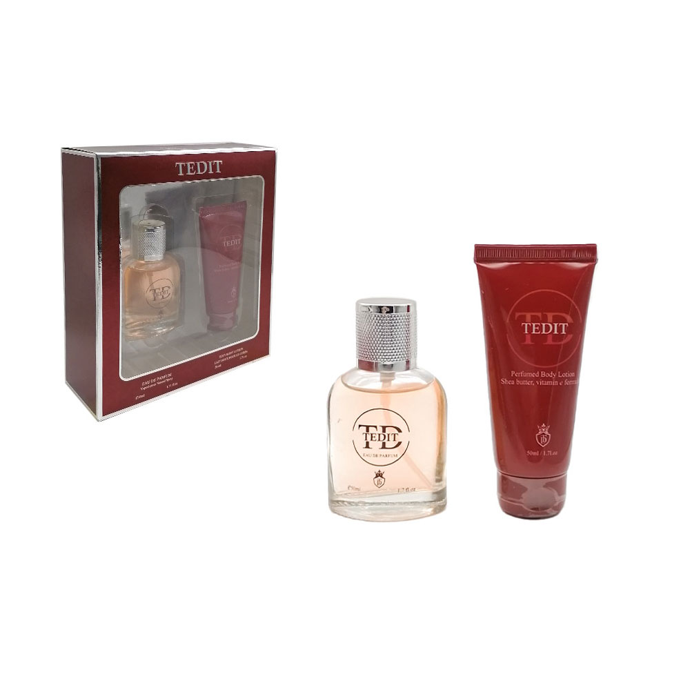 Tedit Gift Box Donna Profumo + Crema 50 Ml