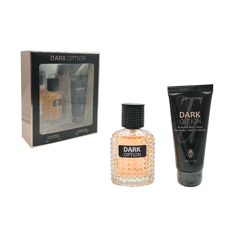 Dark Option Gift Box Donna Profumo + Crema 50 Ml