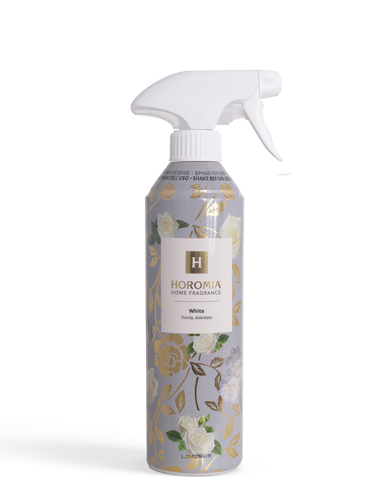 Profumatore Bifase Spray 500ml. White Horomia