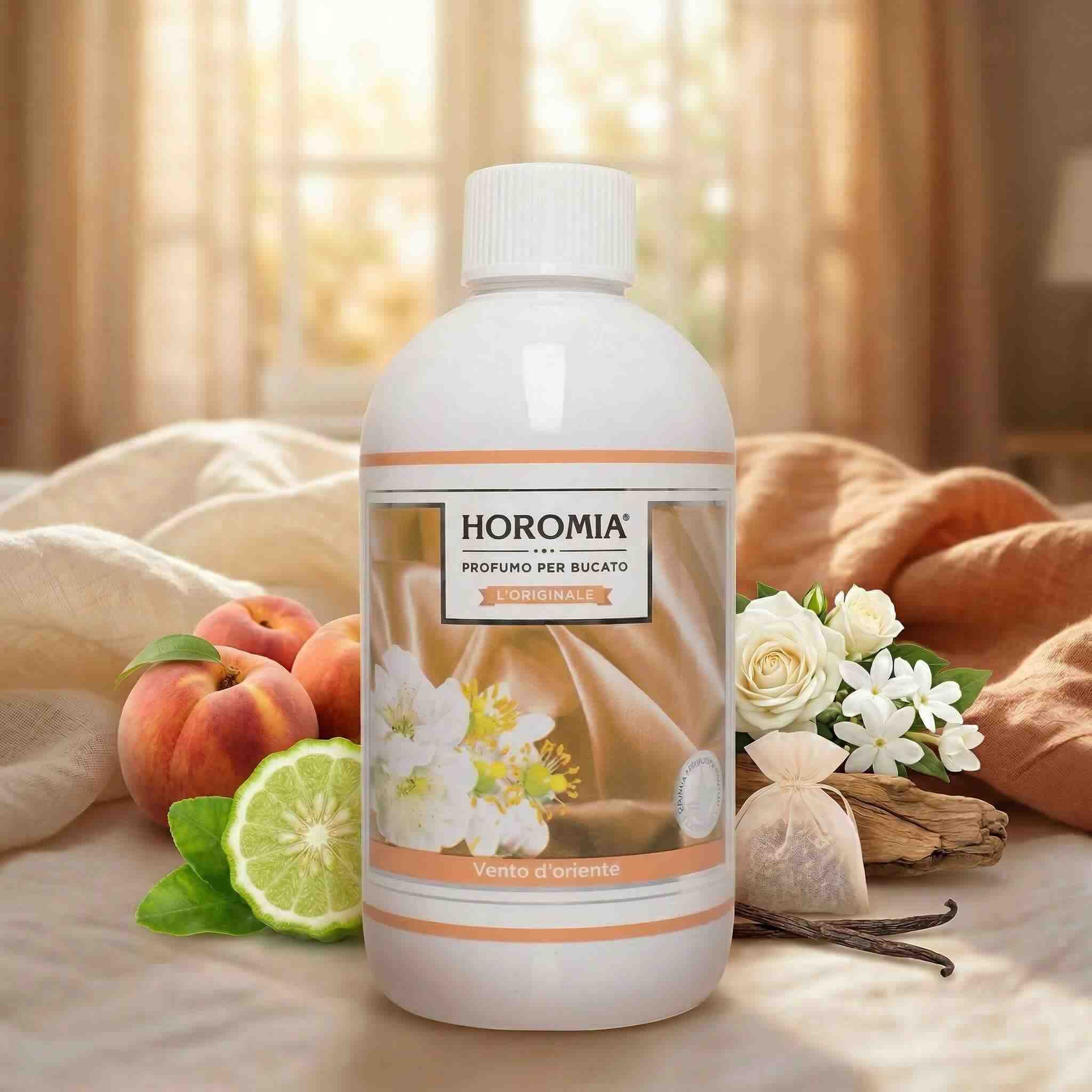 Essenza Profumata per Bucato 500ml. Vento D'Oriente Horomia