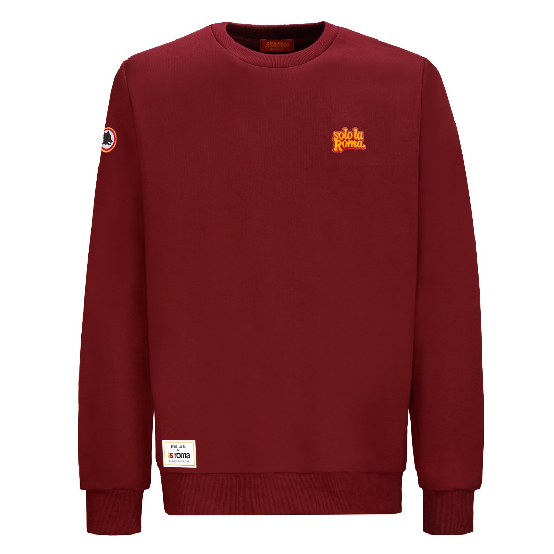 Elvis Lives X ASR - Felpa Bordeaux
