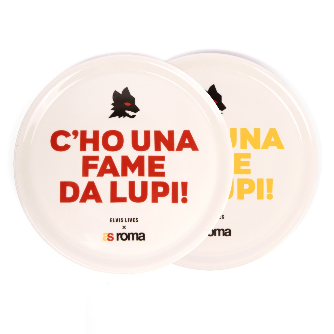 Elvis Lives X ASR - Coppia di Piatti per Pizza