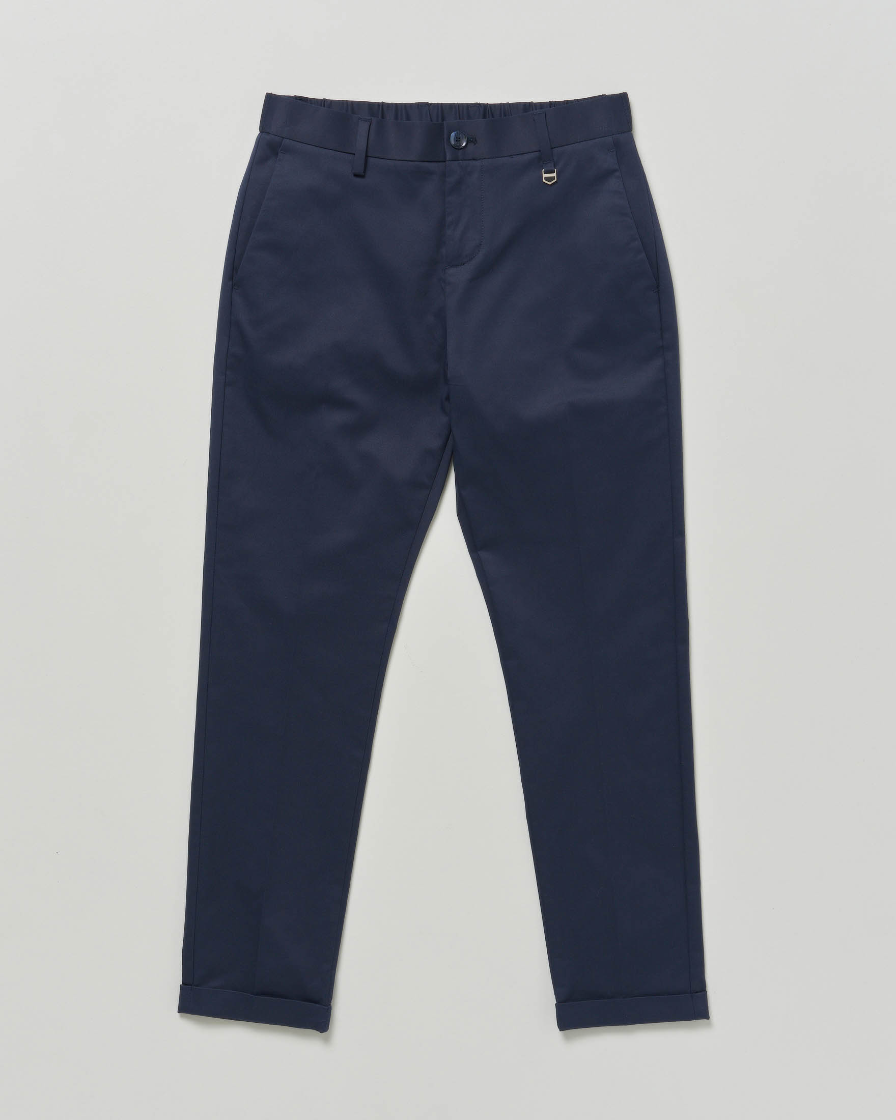 Pantalone chino Antony Morato Kids blu in gabardina di cotone