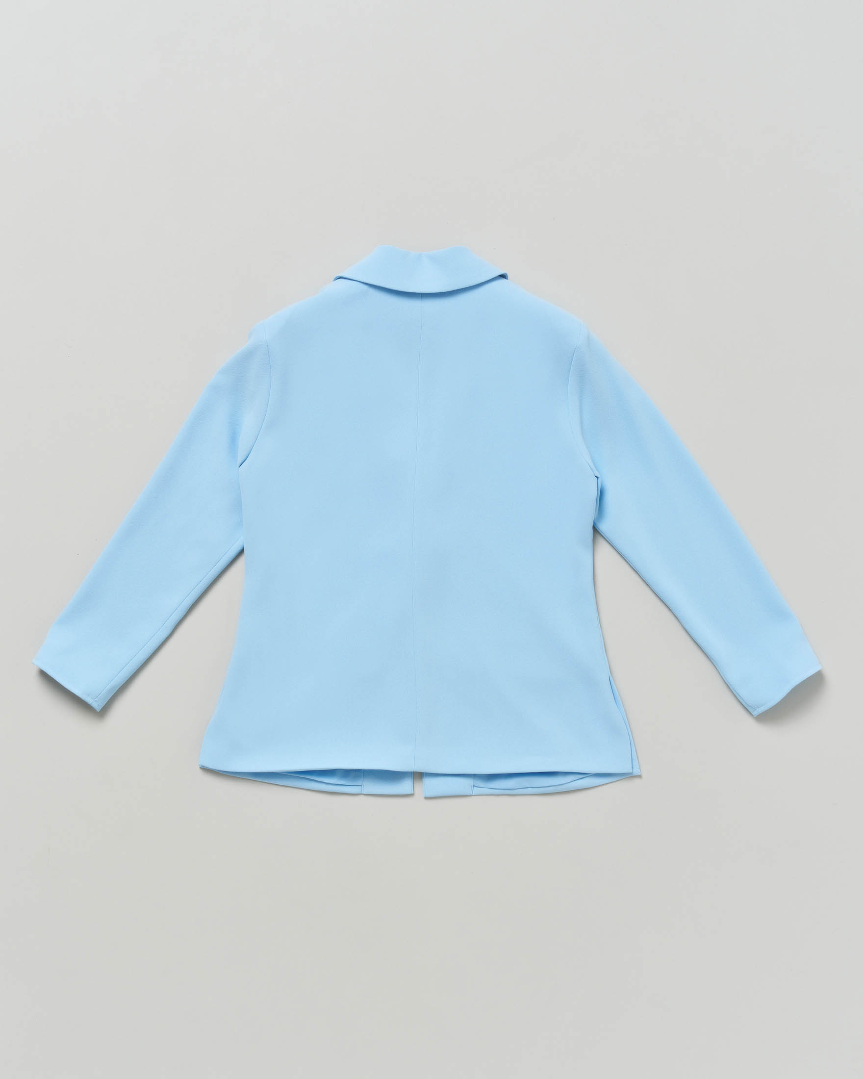Blazer Liu jo azzurro in cady monopetto