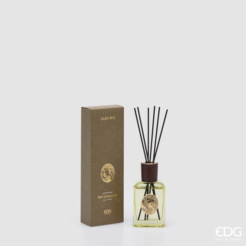 Diffusore Profumo a Bastoncini Diva Collection Mint Eucalyptus 120 ml. Edg