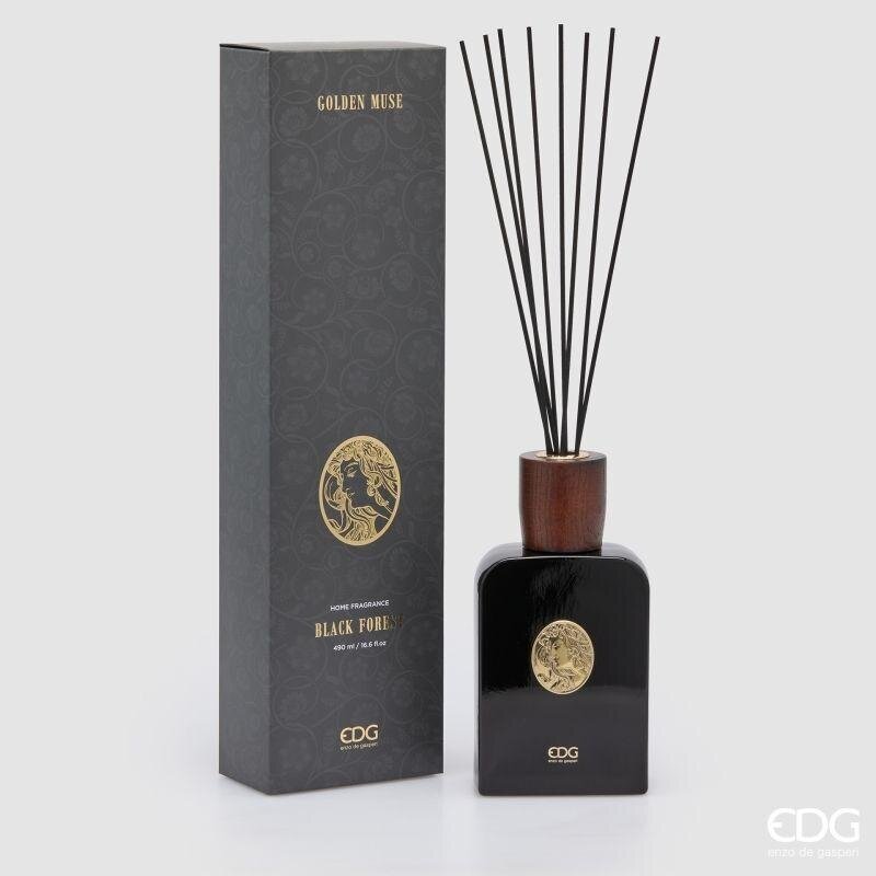 Diffusore Profumo a Bastoncini Diva Collection Black Forest 490 ml. Edg