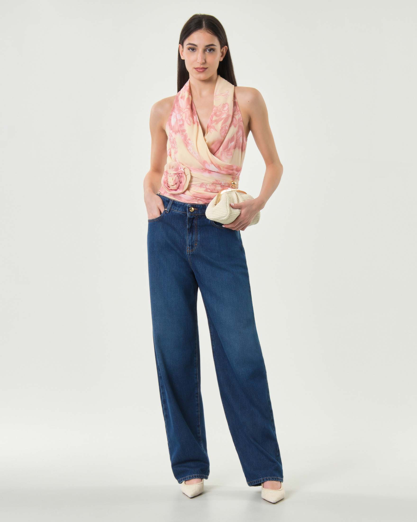 Jeans baggy Max Mara Studio lavaggio medio