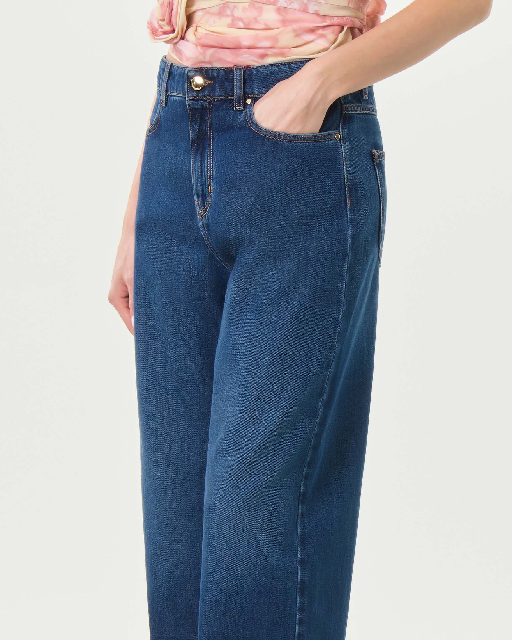 Jeans baggy Max Mara Studio lavaggio medio image