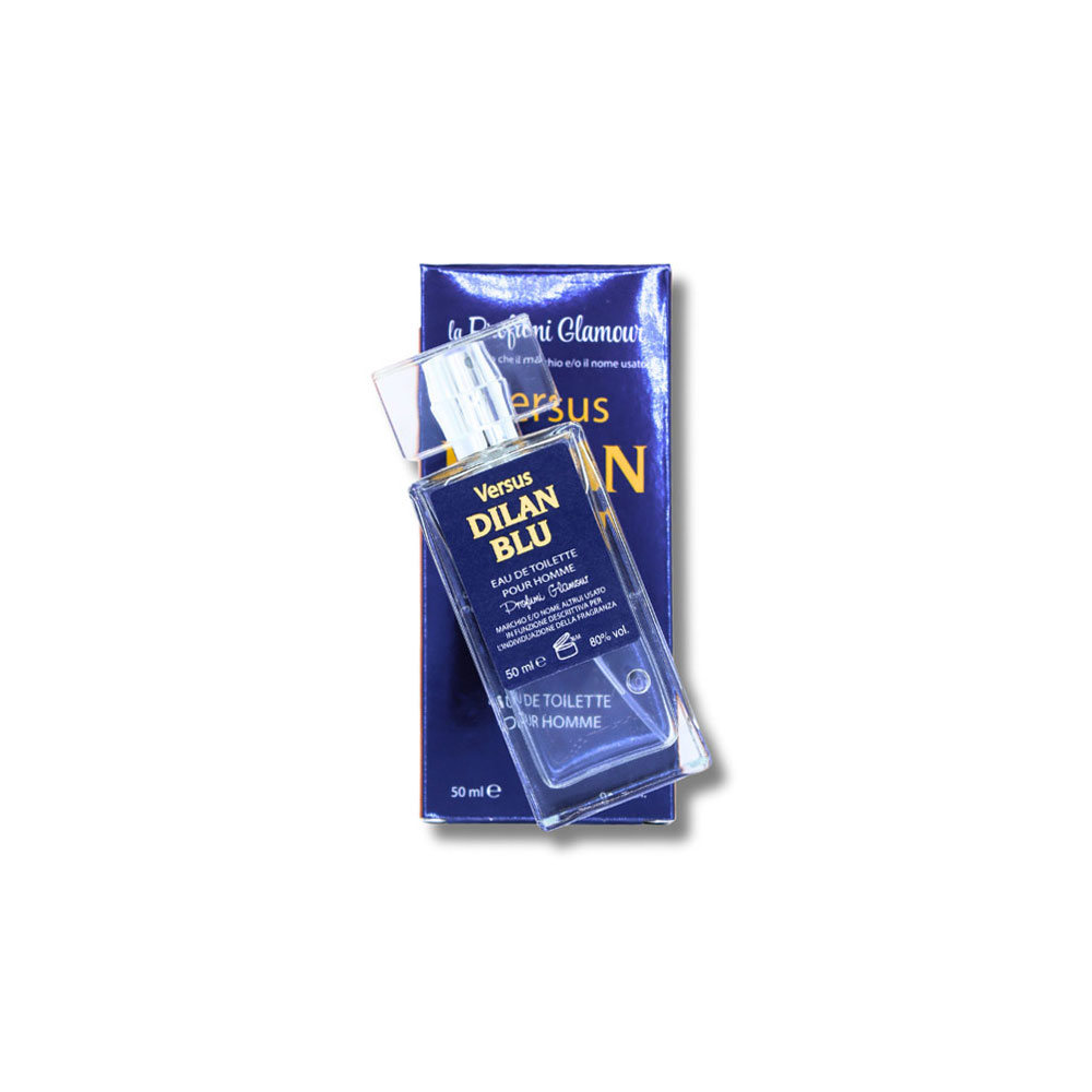 Glamour Profumo Eau de Toilette Versus Dilan Blu 50 Ml Uomo