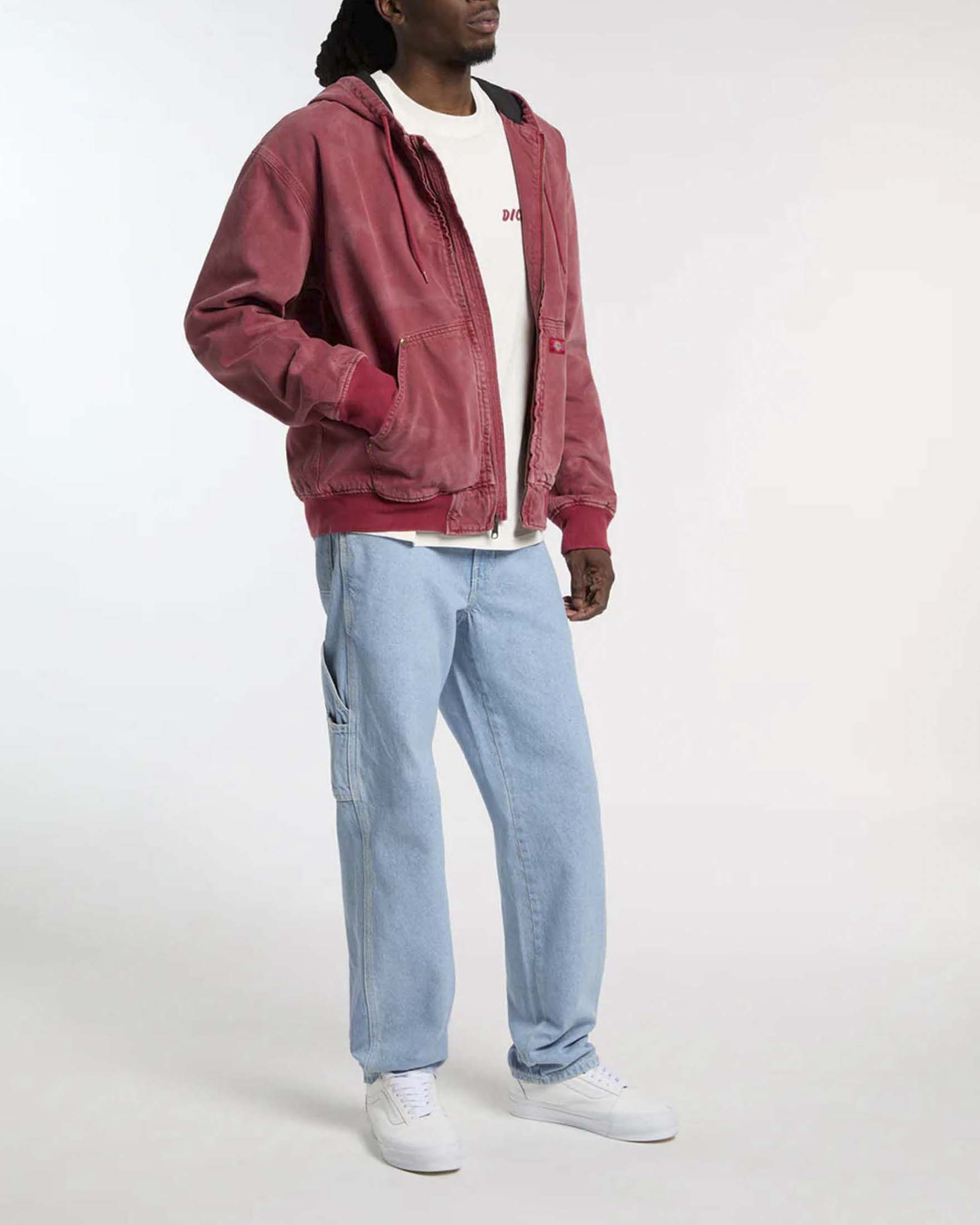 Jeans Dickies carpenter 993 regular tapered lavaggio chiaro bleach