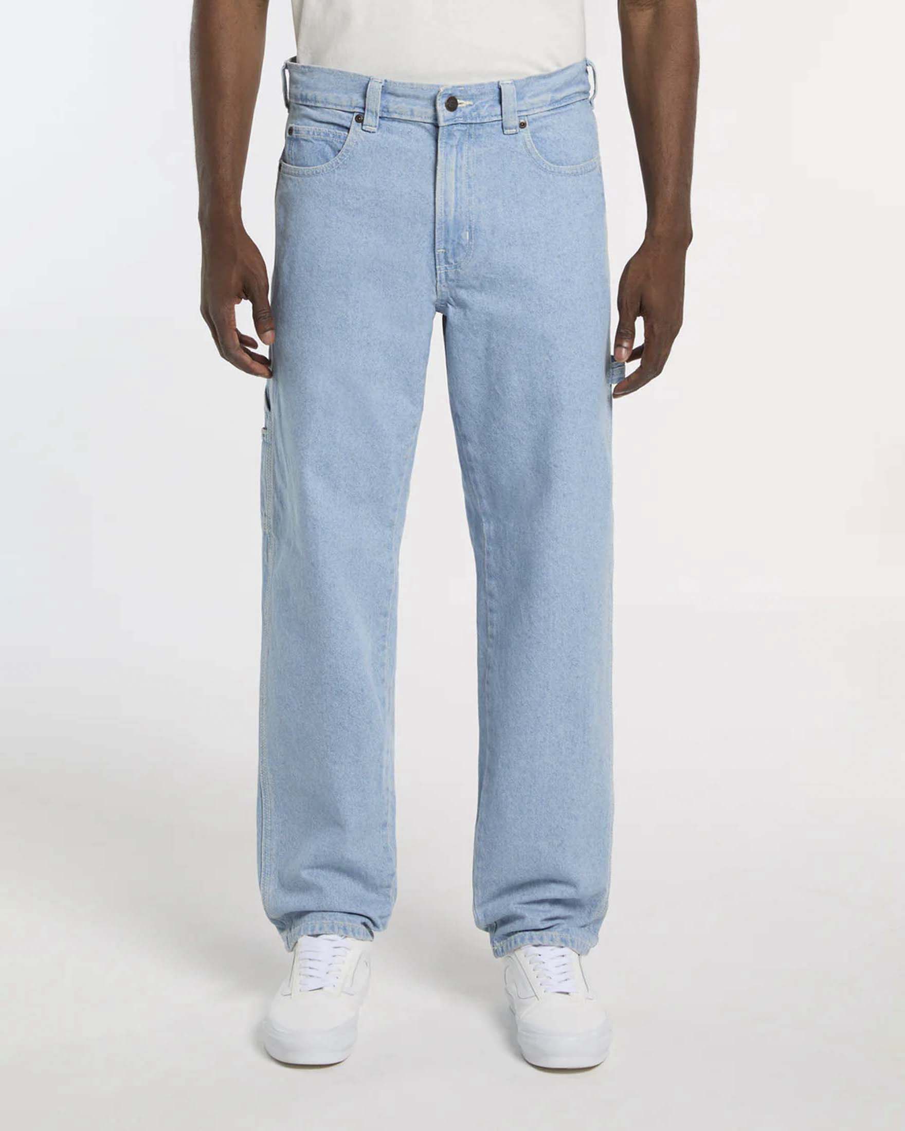 Jeans Dickies carpenter 993 regular tapered lavaggio chiaro bleach image
