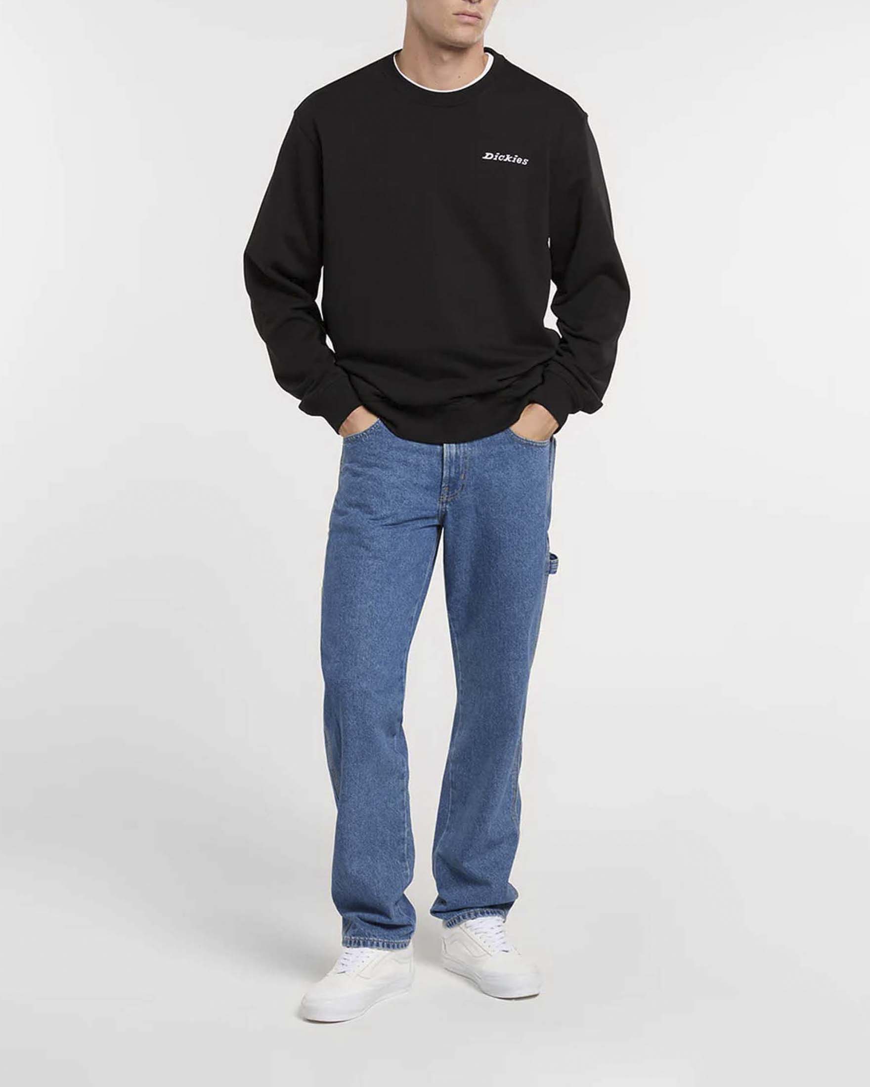 Jeans Dickies carpenter 993 regular tapered lavaggio chiaro stone washed