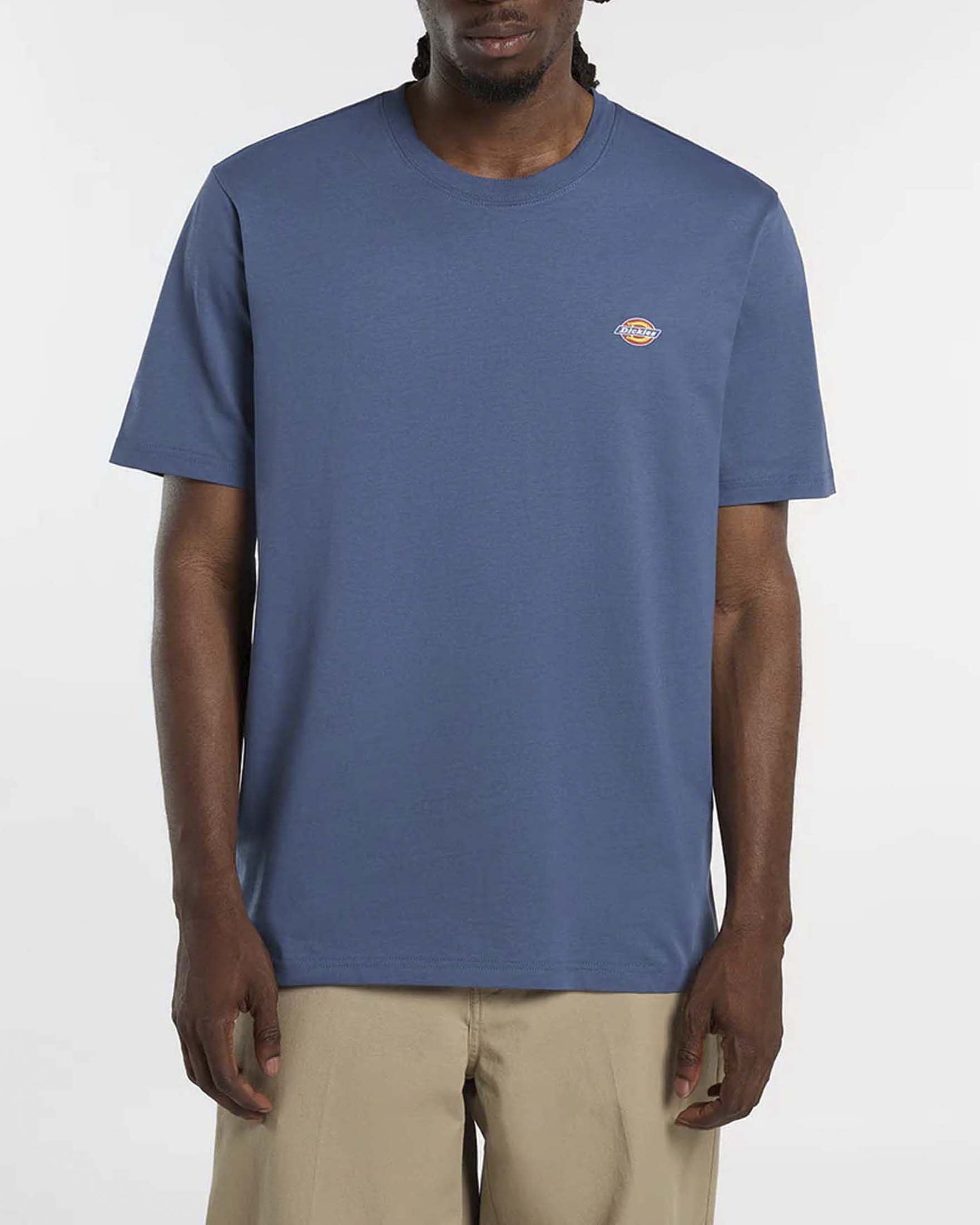 T-shirt mezza manica Dickies avio in jersey di cotone