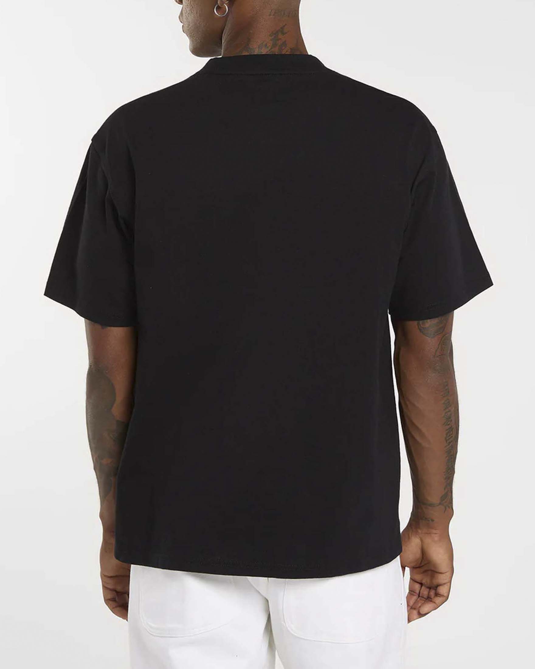 T-shirt mezza manica relaxed-fit Dickies nera in puro cotone image