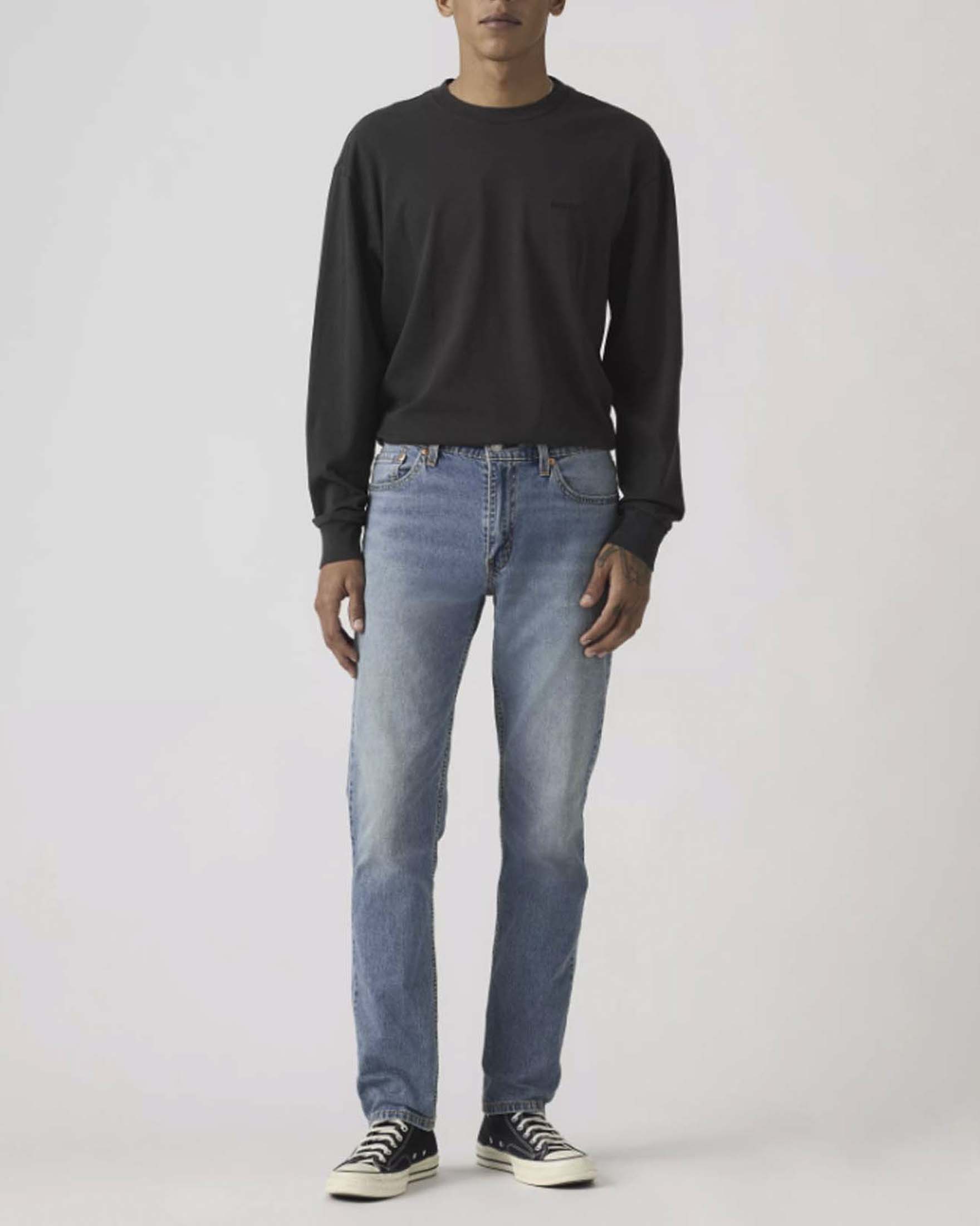 Jeans 511 slim Levi's lavaggio medio in misto cotone elasticizzato