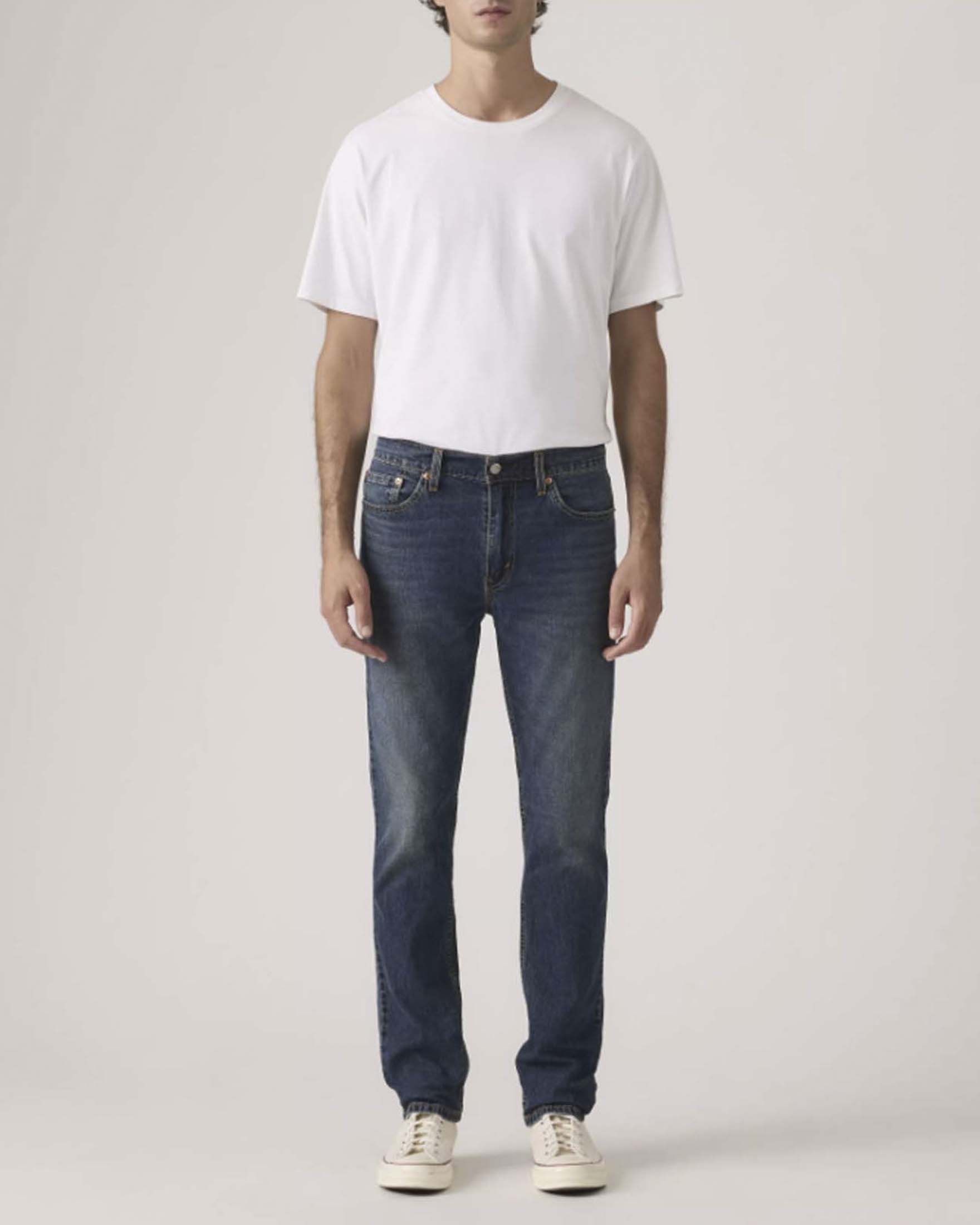 Jeans 511 slim Levi's lavaggio scuro in misto cotone