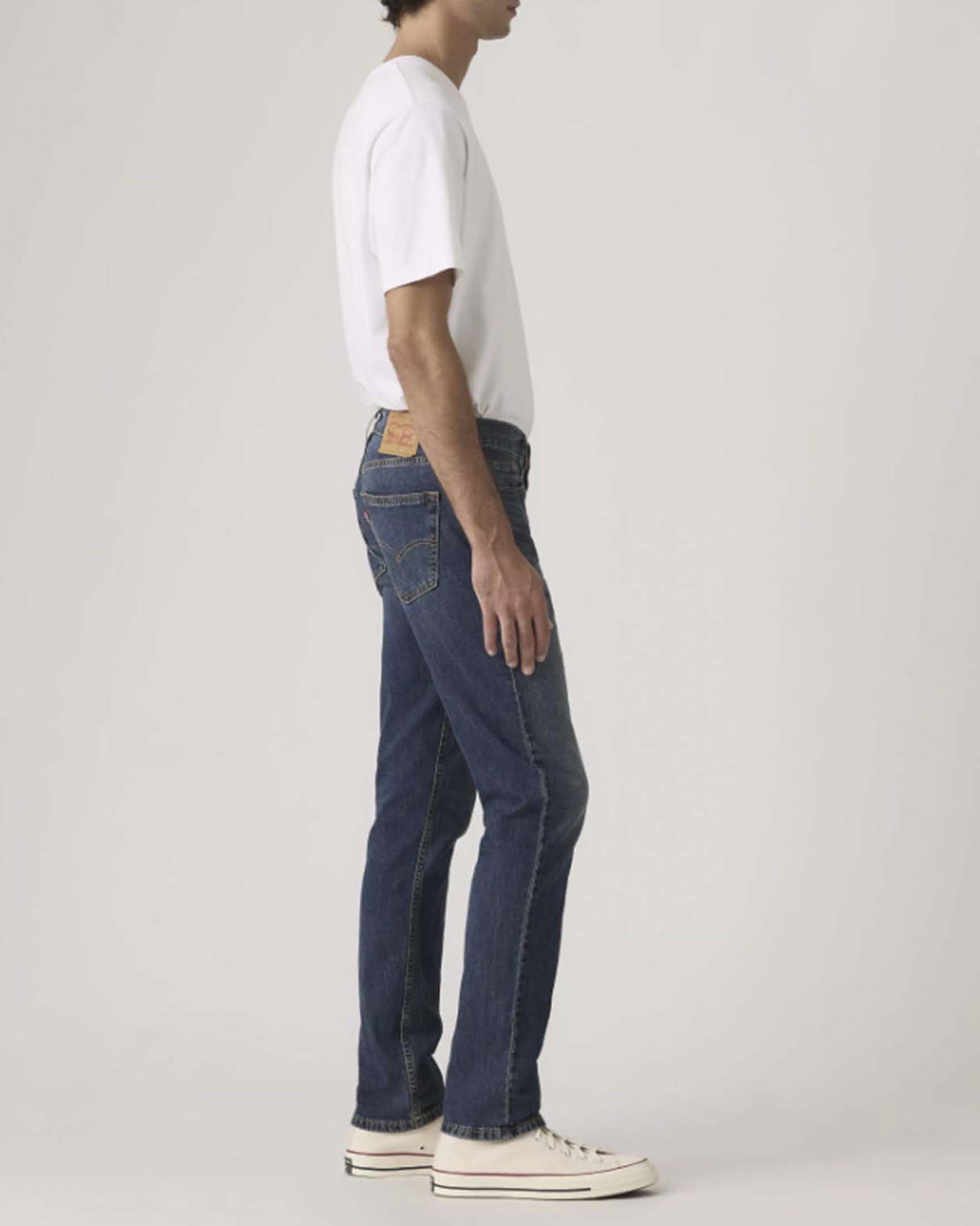 Jeans 511 slim Levi's lavaggio scuro in misto cotone image