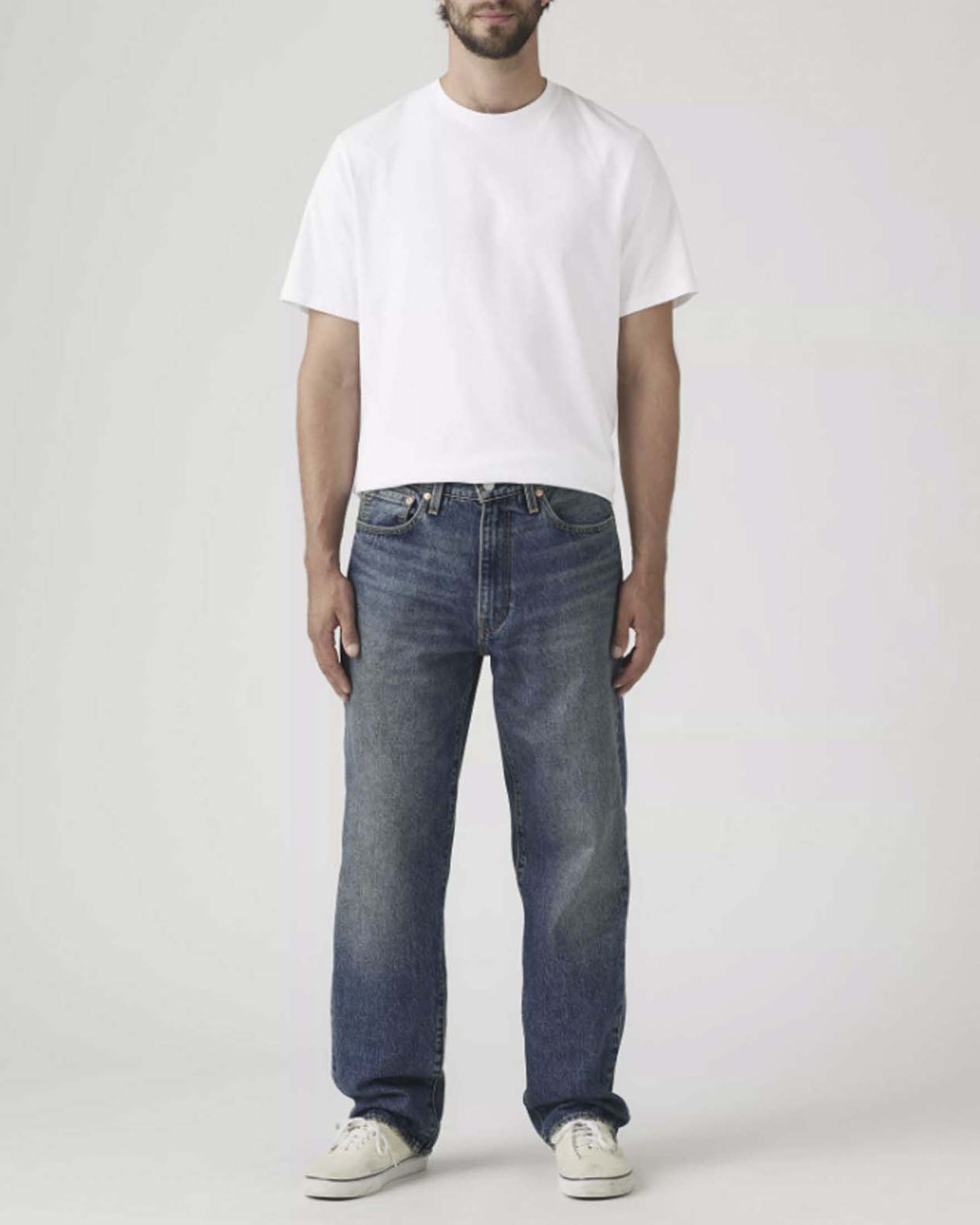 Jeans Levi's blu lavaggio medio in cotone