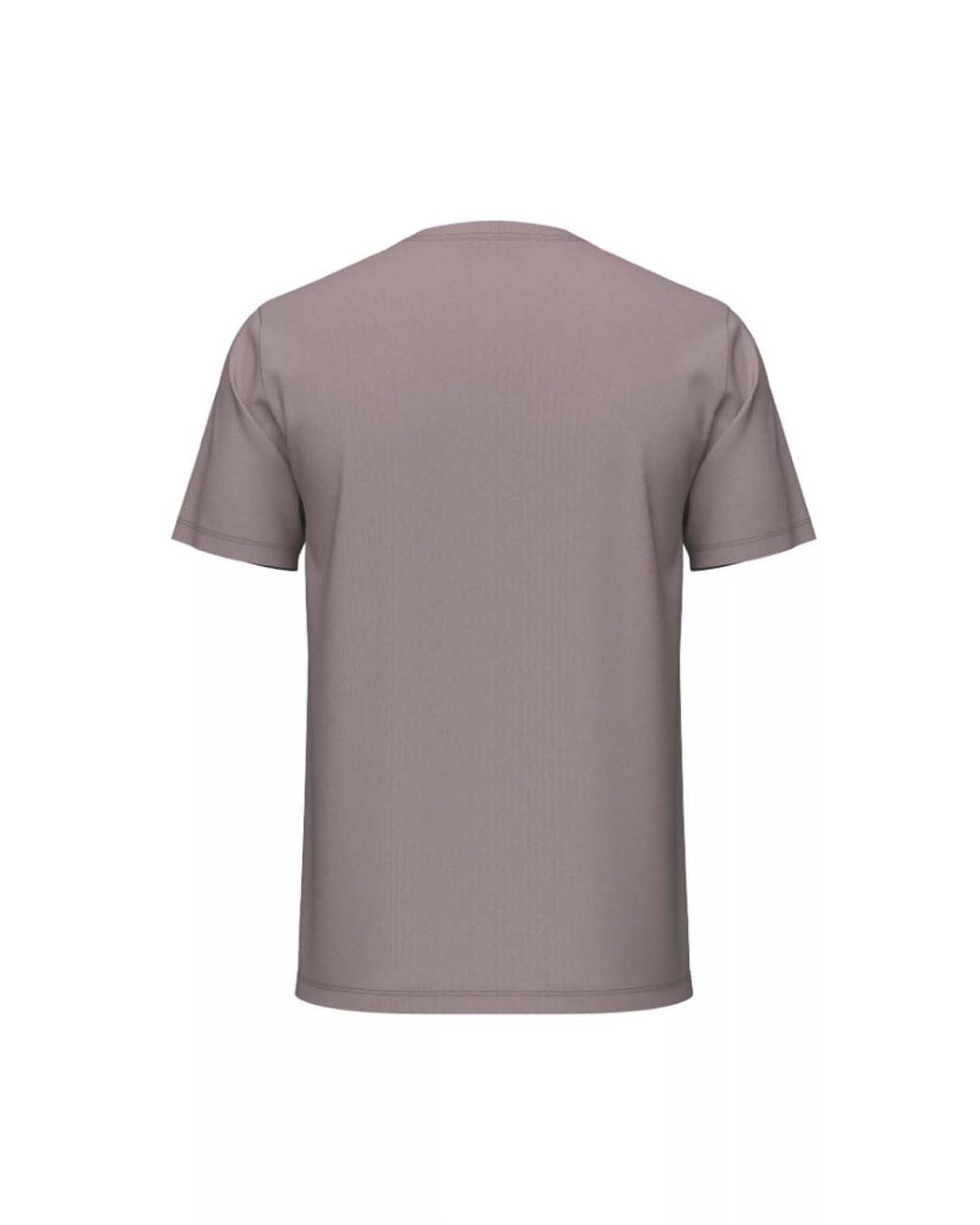 T-shirt girocollo Levi's rosa in cotone con piccolo logo ricamato image