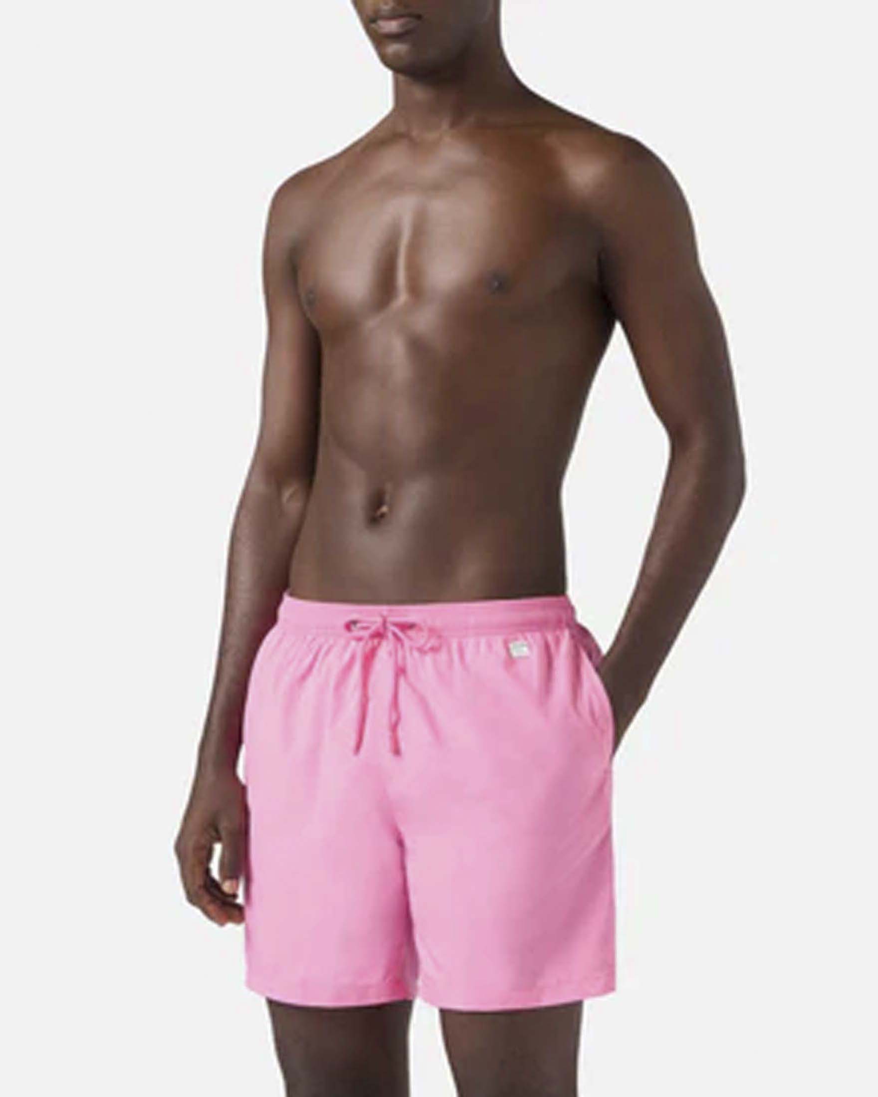 Boxer mare Pantone MC2 Saint Barth rosa tinta unita